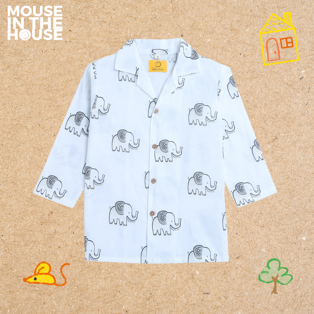 A Stomping Elephant- Unisex Nightdress