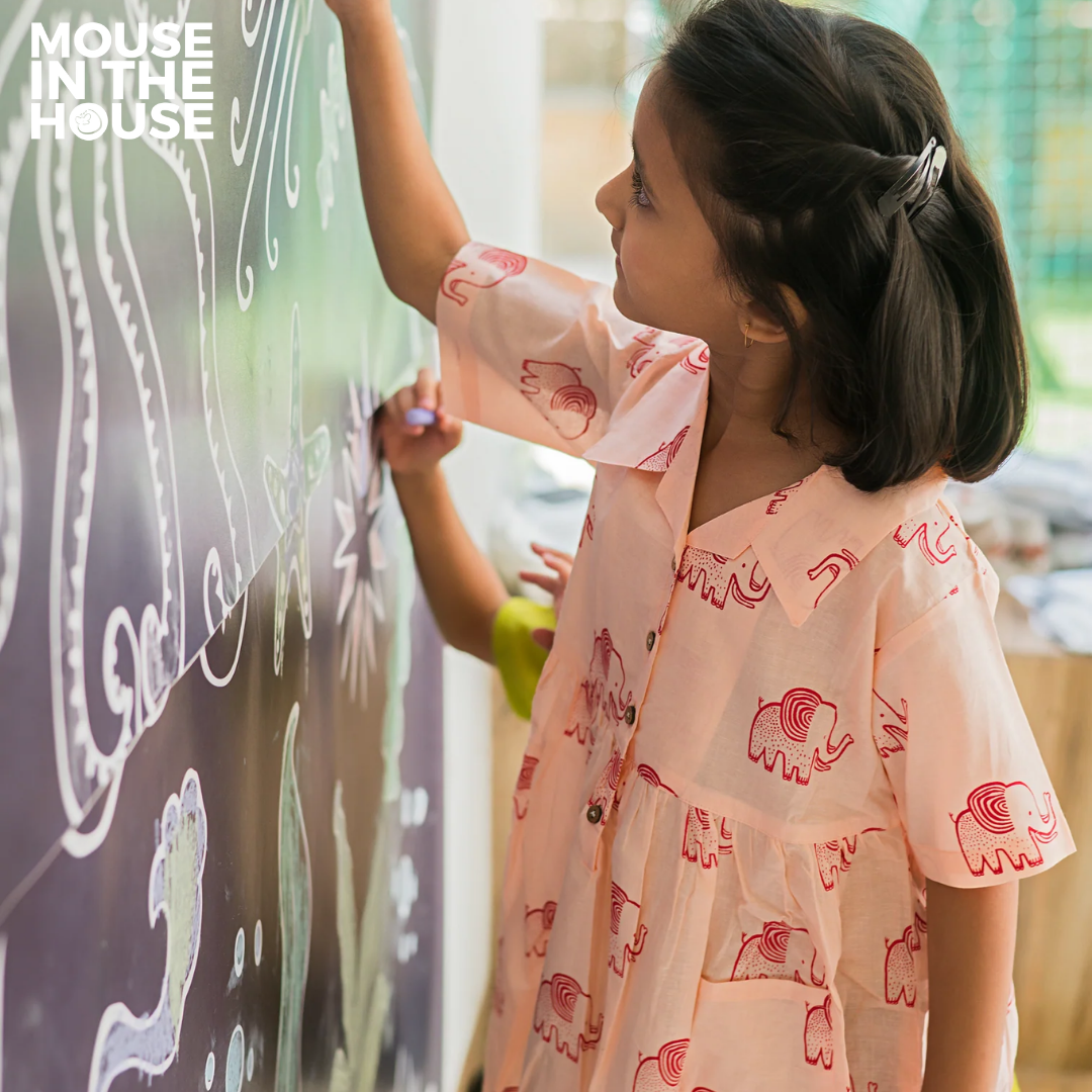 A Stomping Elephant - Cotton Dress
