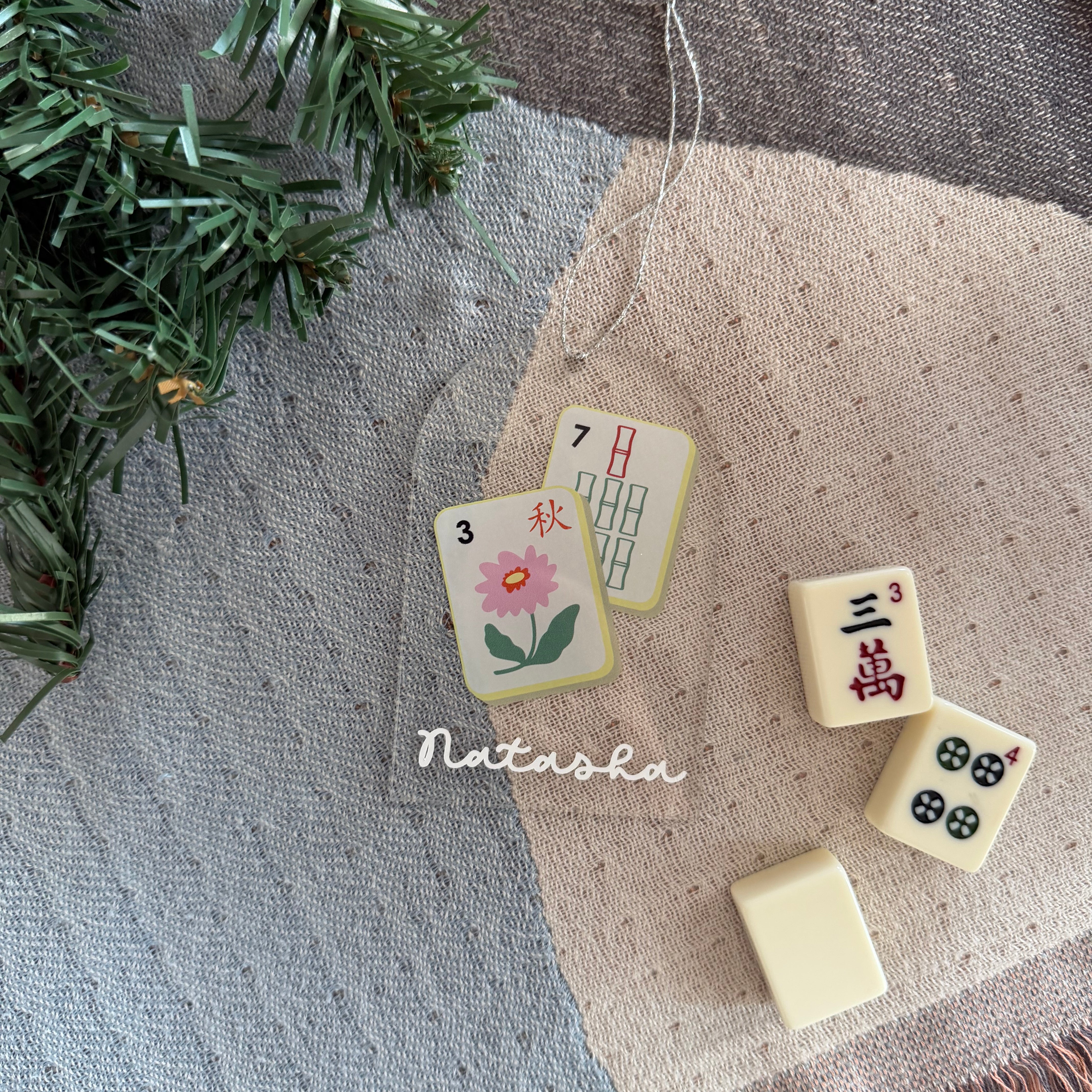 Printed Ornament - Mahjong