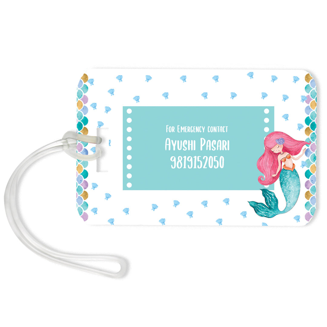 Mermaid Kisses Luggage Tag