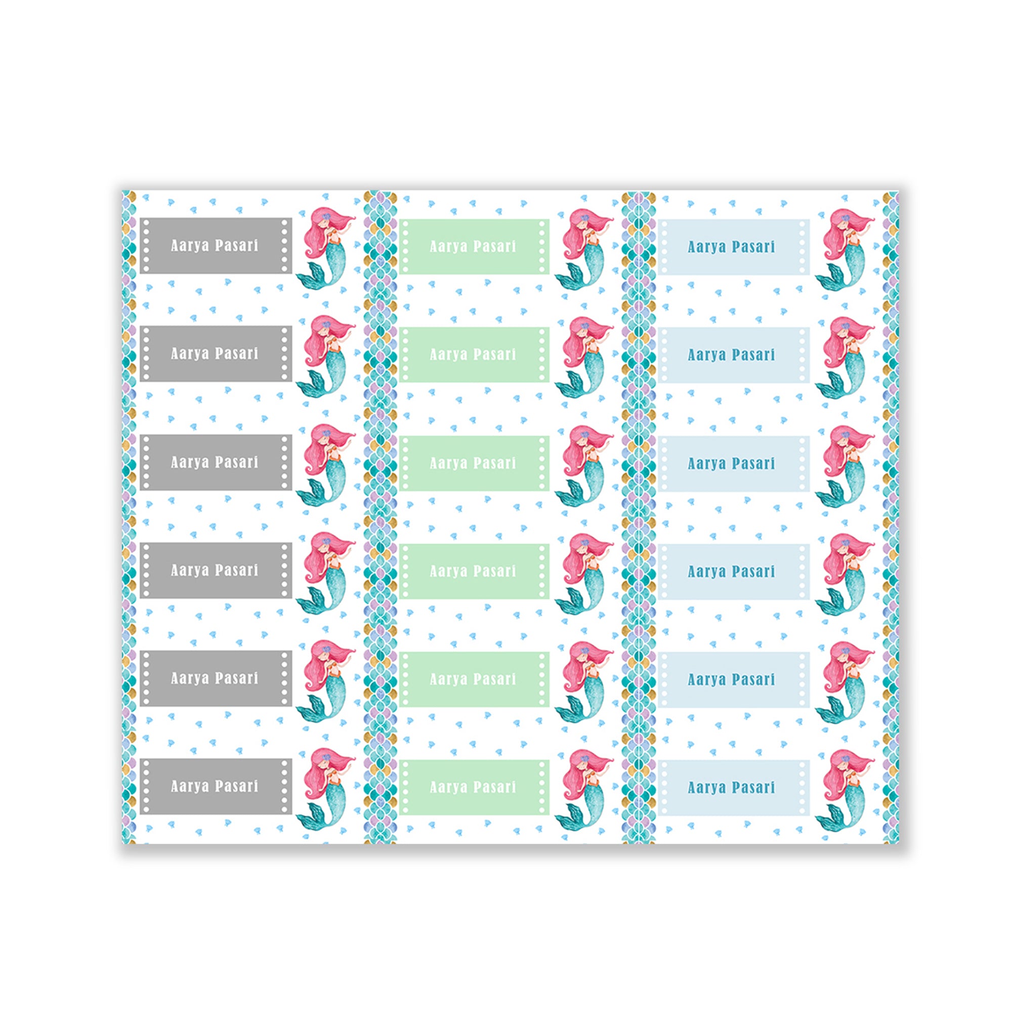 Mermaid Kisses Waterproof Sticker