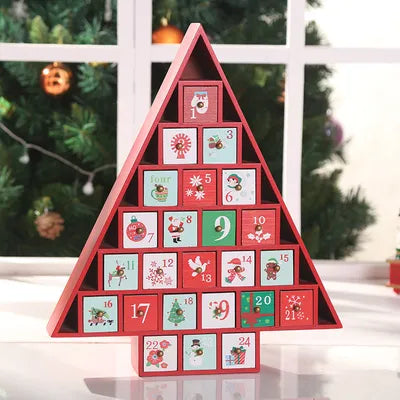 Wooden Advent Calendar - Cherry Blossom