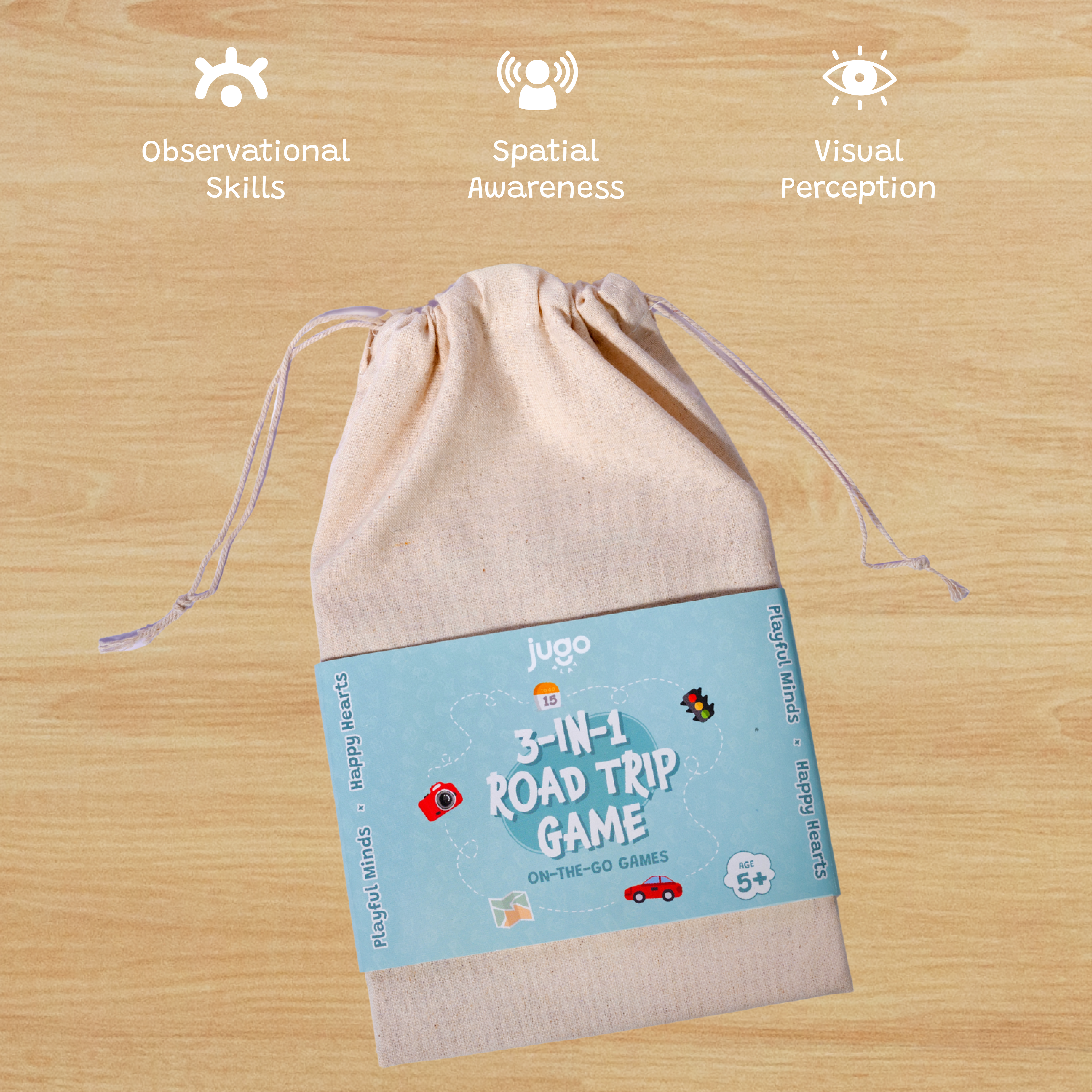 3-in-1 Road Trip Games