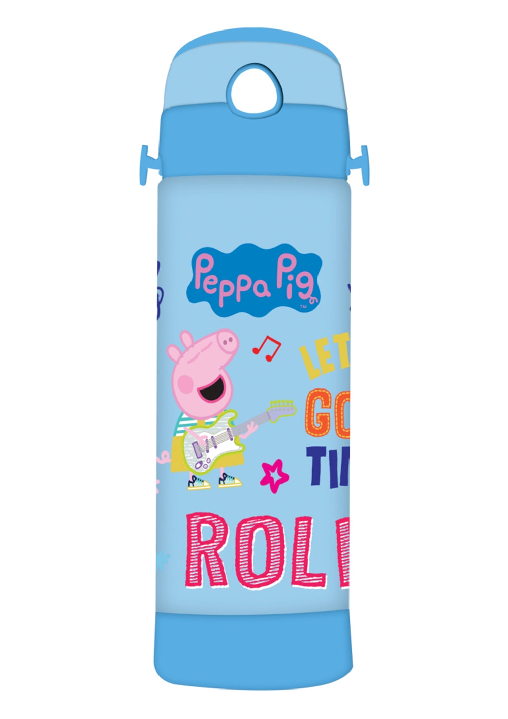 Stainless Steel Peppa Pig Kids Sipper Bottle Pp516 - 500 Ml