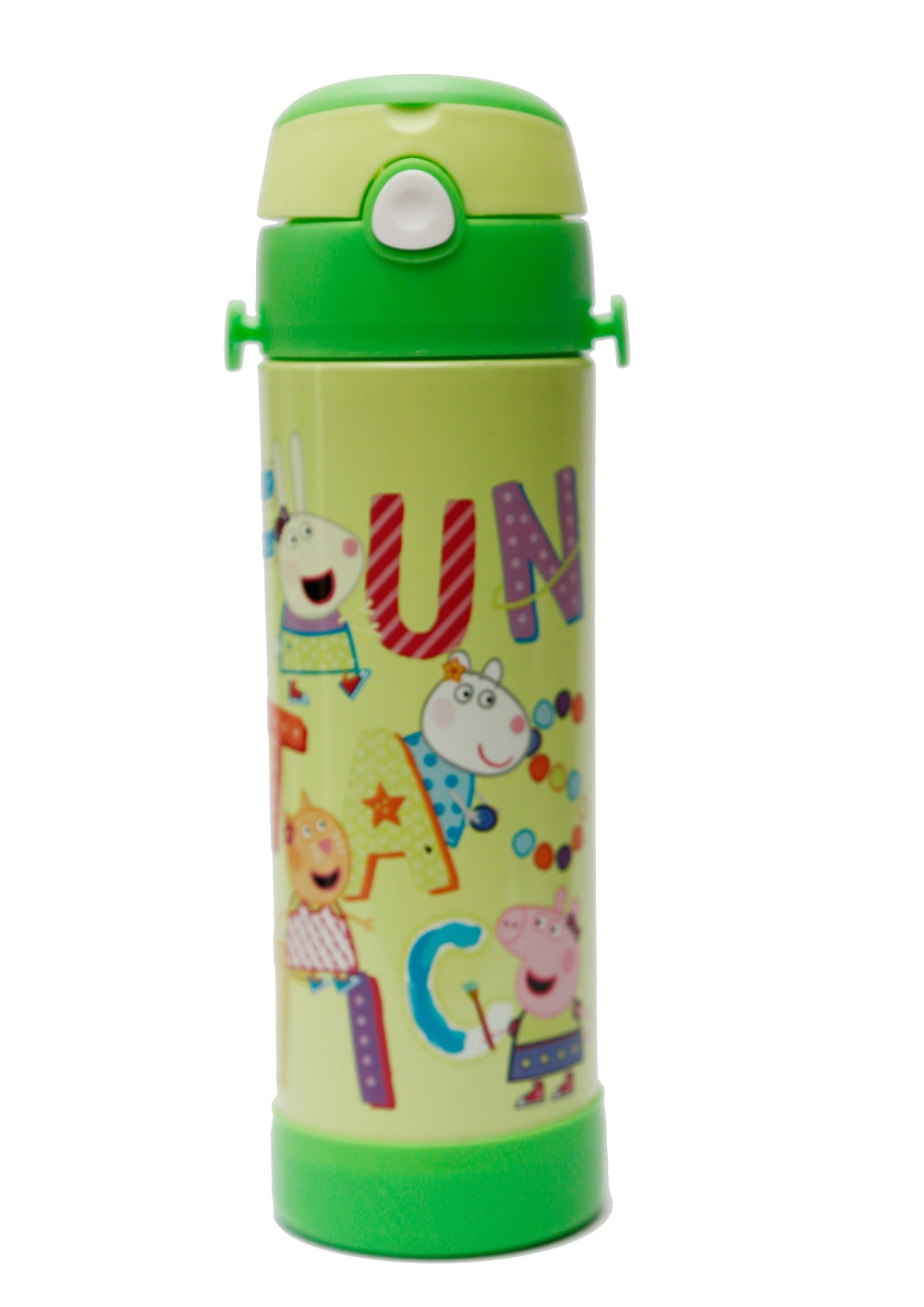 Stainless Steel Peppa Pig Kids Sipper Bottle Pp516 - 500 Ml