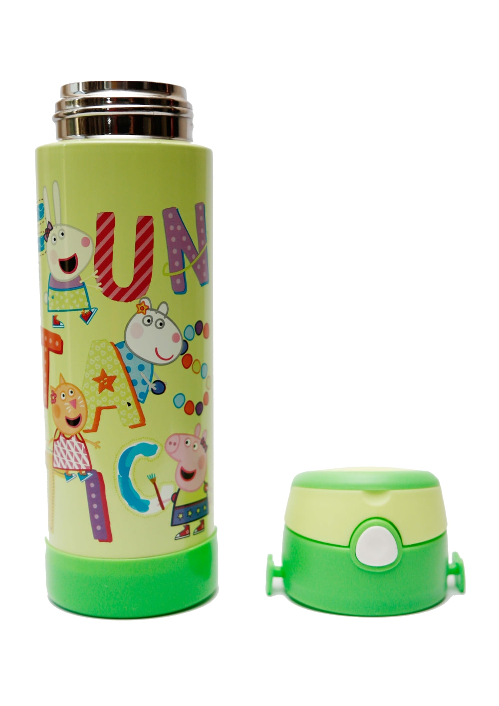 Stainless Steel Peppa Pig Kids Sipper Bottle Pp516 - 500 Ml