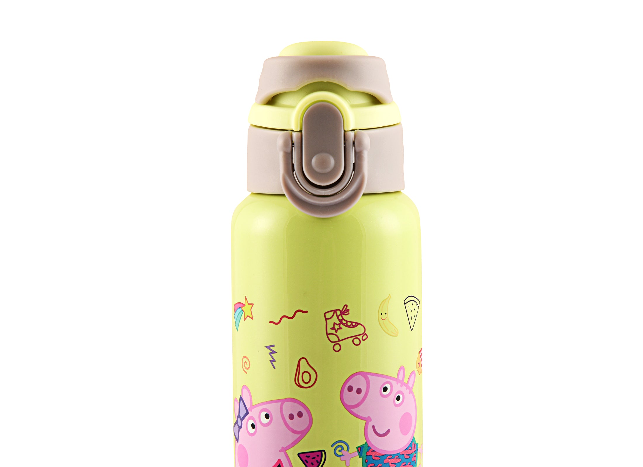 Stainless Steel Peppa Pig Kids Water Bottle Lyra - 600 Ml