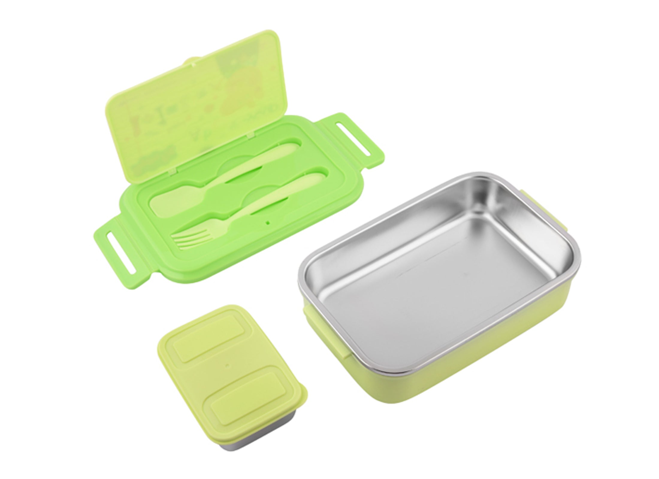 Stainless Steel Insulated Kids Peppa Pig Lunch Box With Fork & Spoon Lunch Break-850 Ml