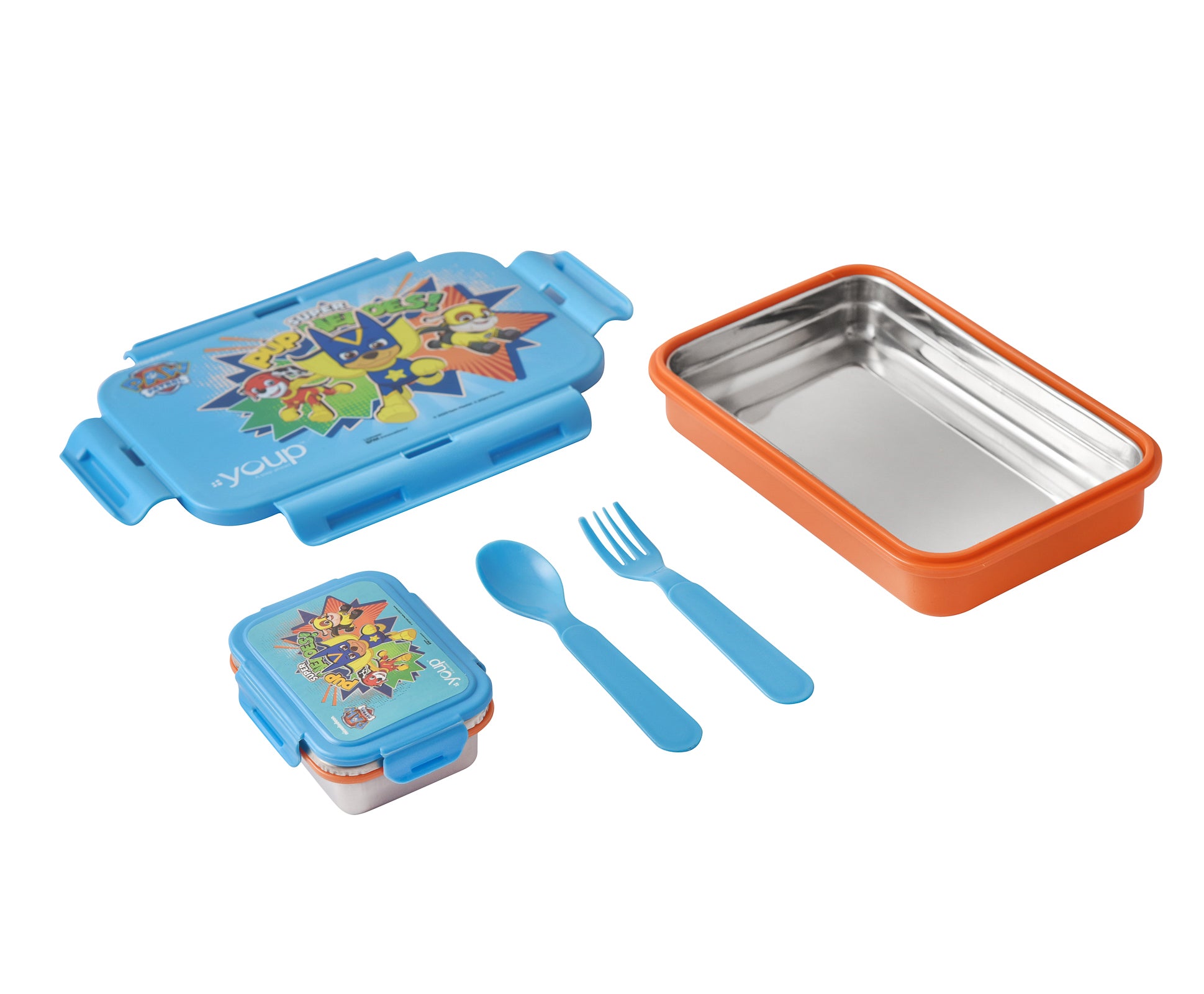 Stainless Steel Peppa Pig Kids Lunch Box Euro - 450 Ml