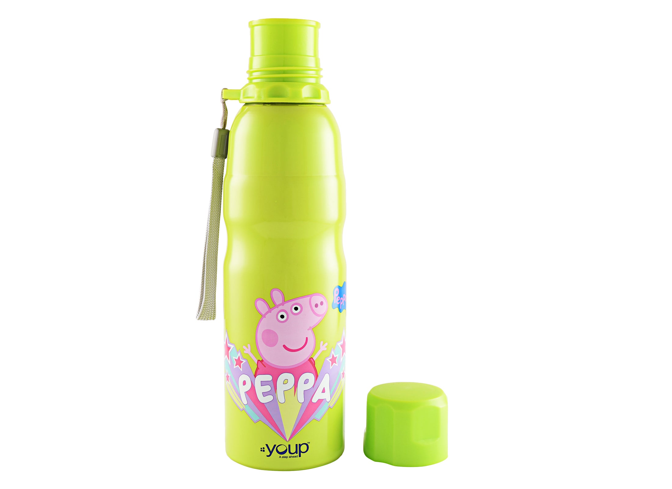 Stainless Steel Peppa Pig Kids Water Bottle Harper - 750 Ml