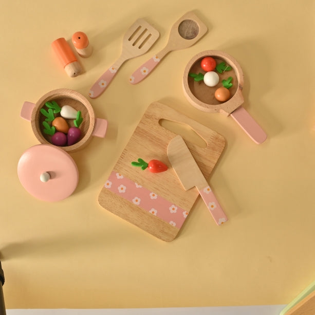 Grill & Chill Wooden Cooking Set