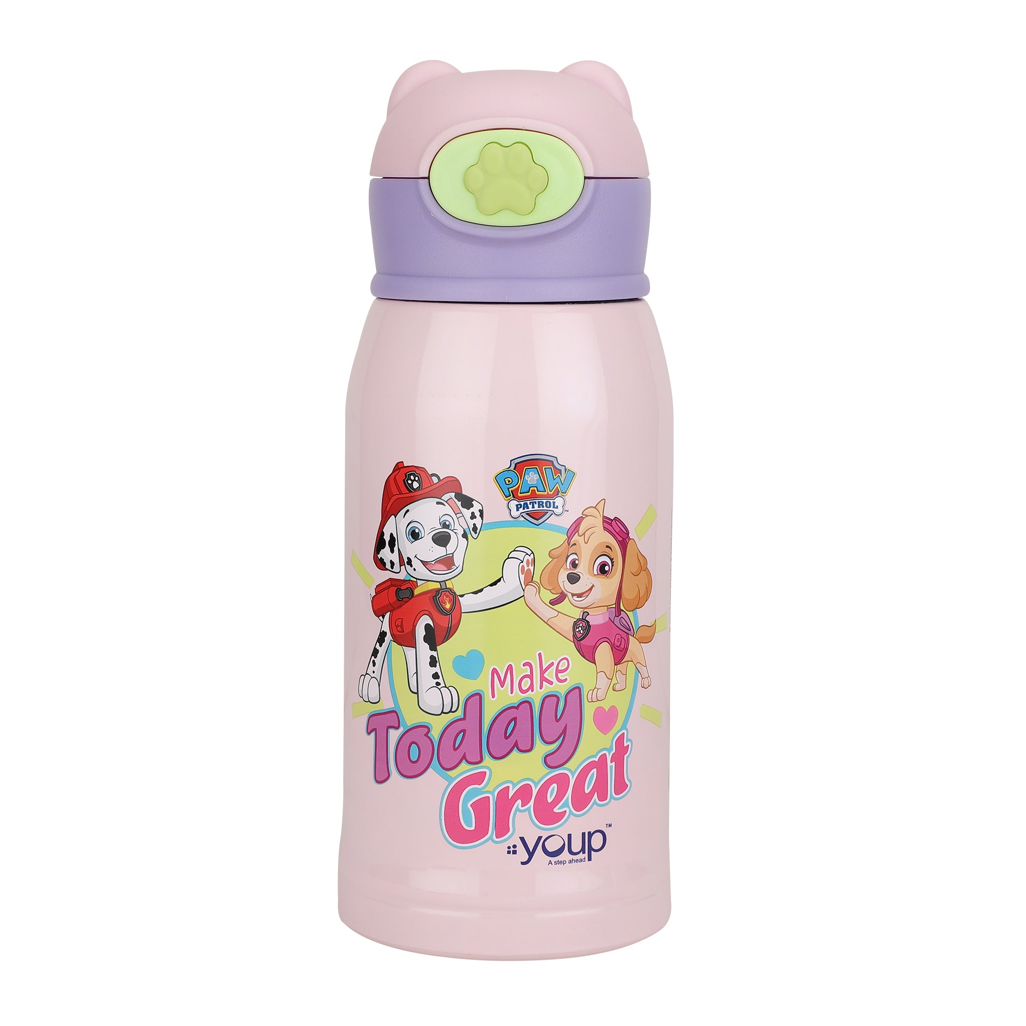 Stainless Steel Paw Patrol Kids Insulated Double Wall Sipper Bottle Nippy - 550 Ml