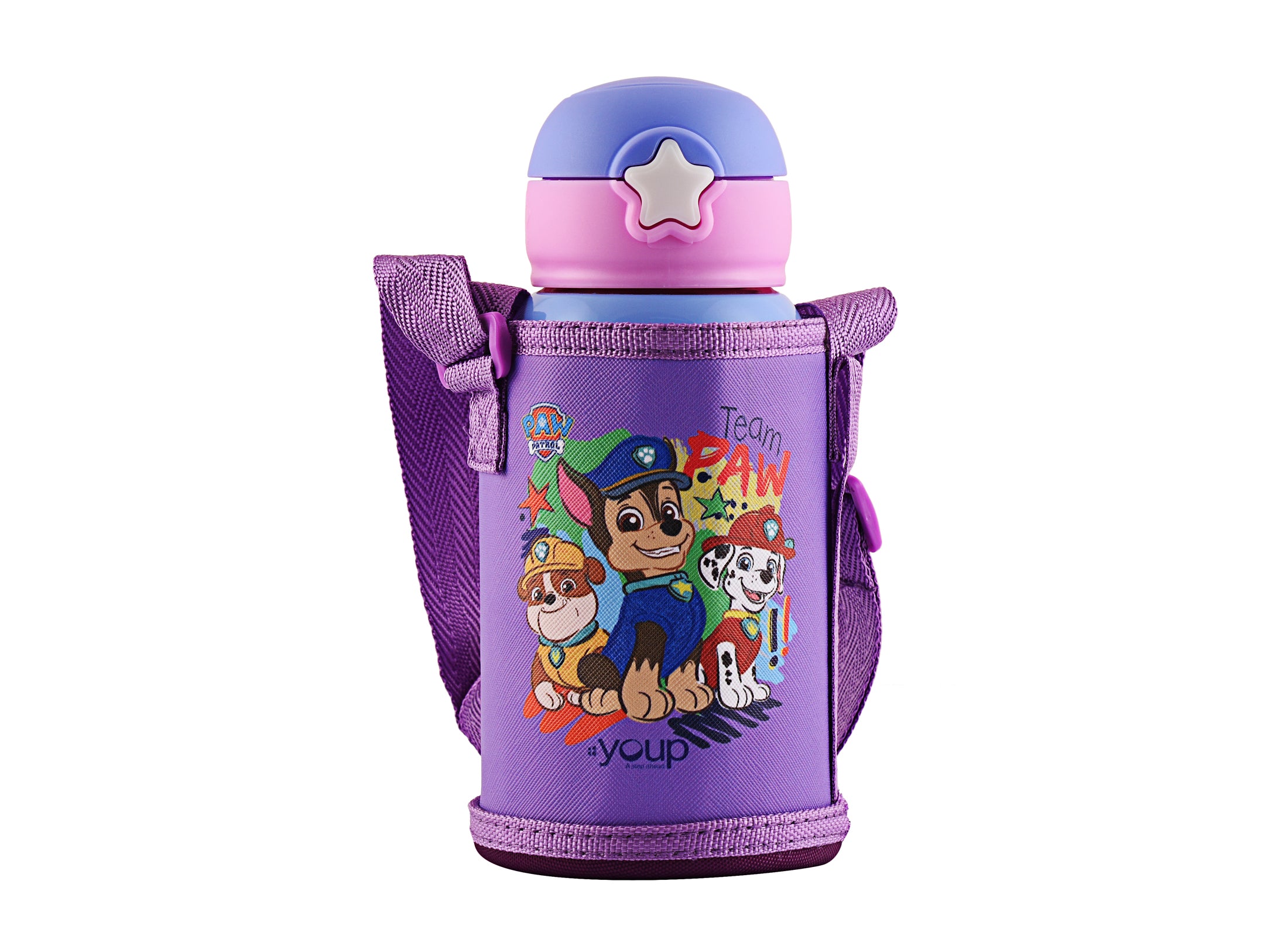 Stainless Steel Paw Patrol Kids Insulated Double Wall Sipper Bottle Nippy - 550 Ml