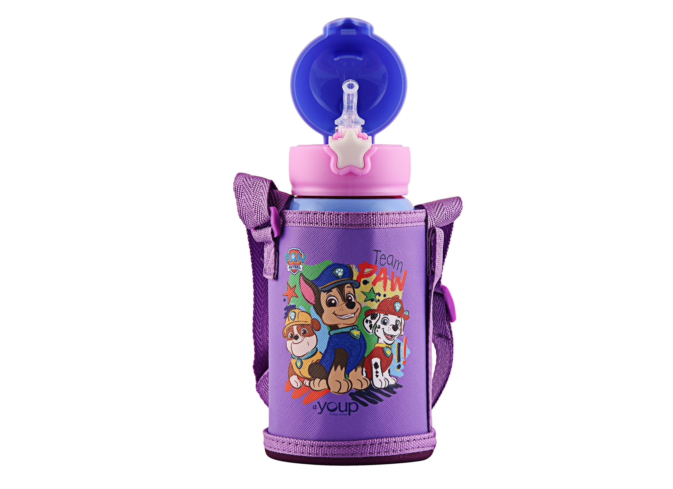 Stainless Steel Paw Patrol Kids Insulated Double Wall Sipper Bottle Nippy - 550 Ml