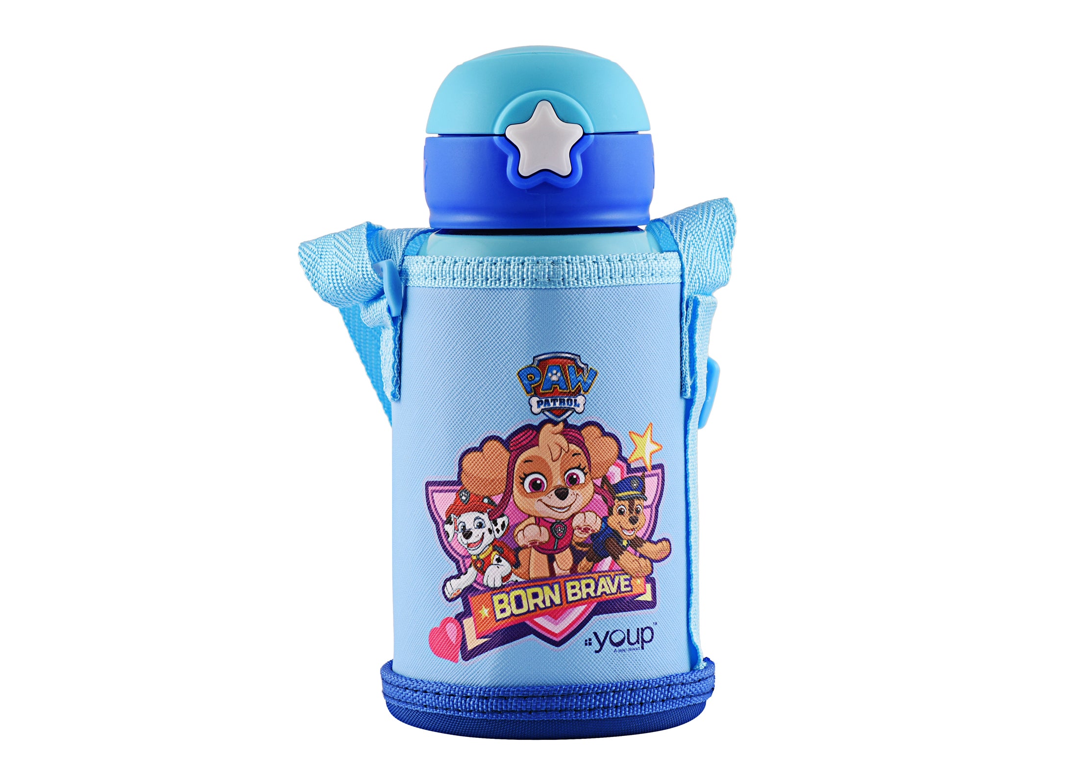 Stainless Steel Paw Patrol Kids Insulated Double Wall Sipper Bottle Nippy - 550 Ml