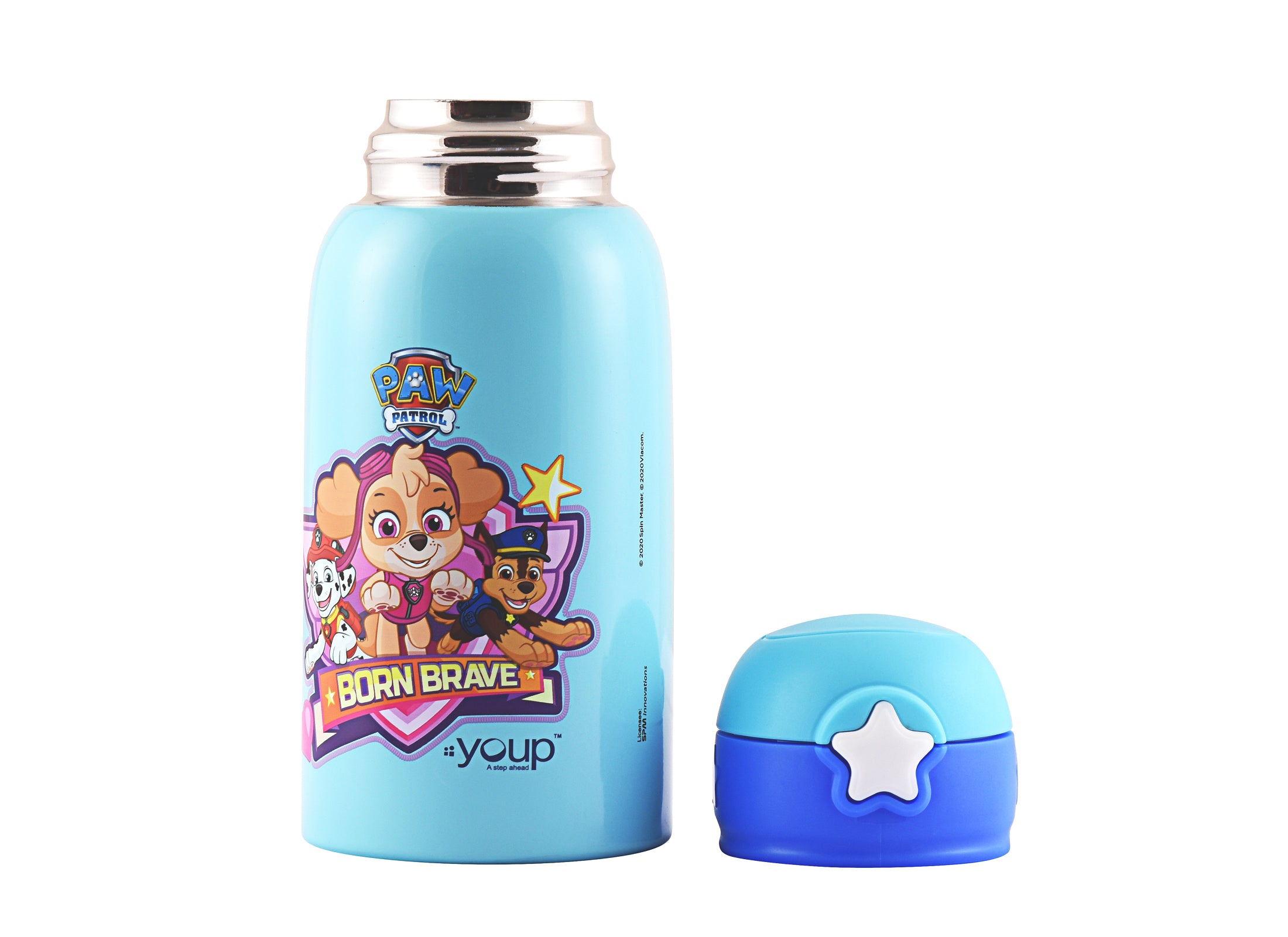 Stainless Steel Paw Patrol Kids Insulated Double Wall Sipper Bottle Nippy - 550 Ml