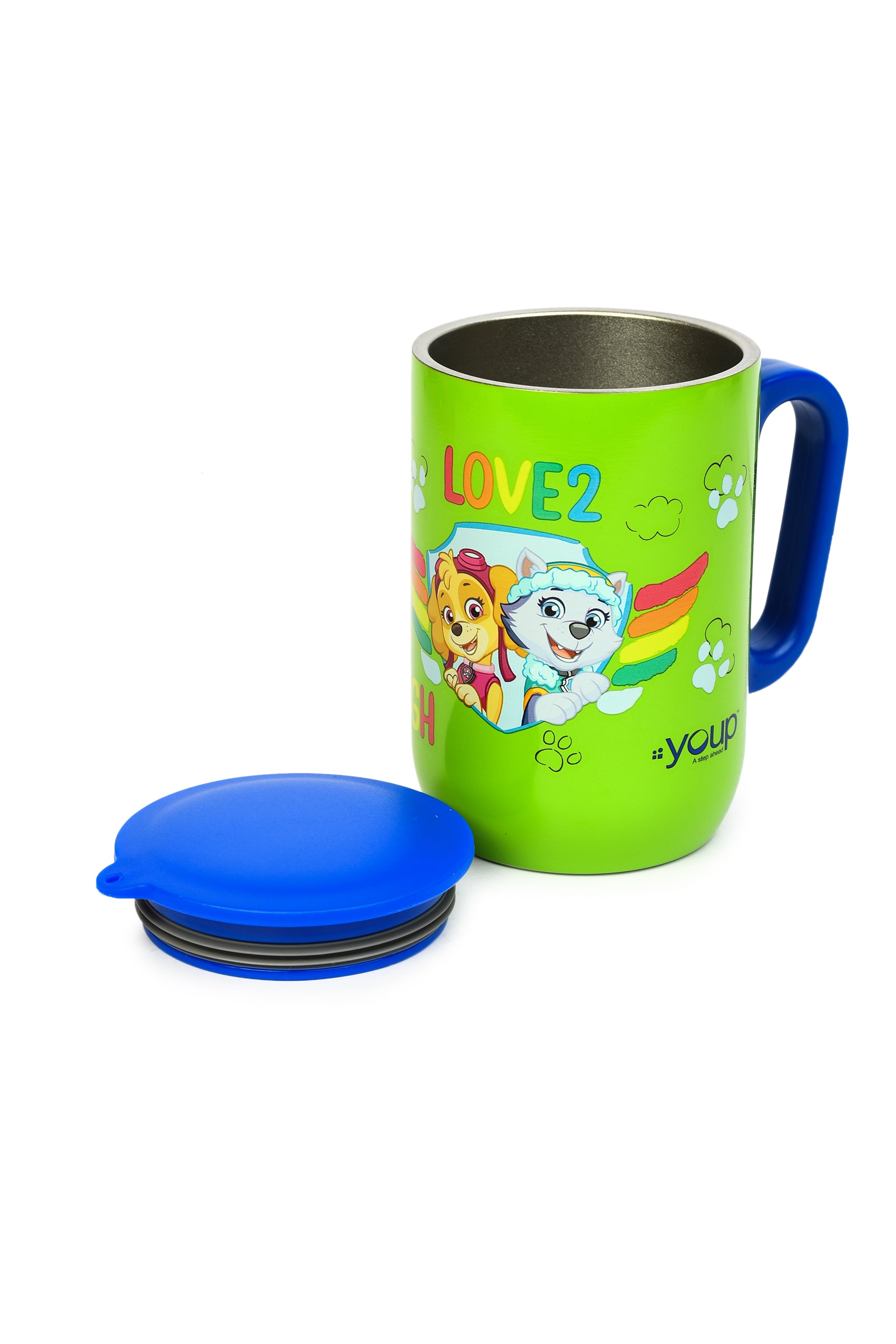 Stainless Steel Paw Patrol Love2Laugh Kids Insulated Mug With Cap - 320 Ml