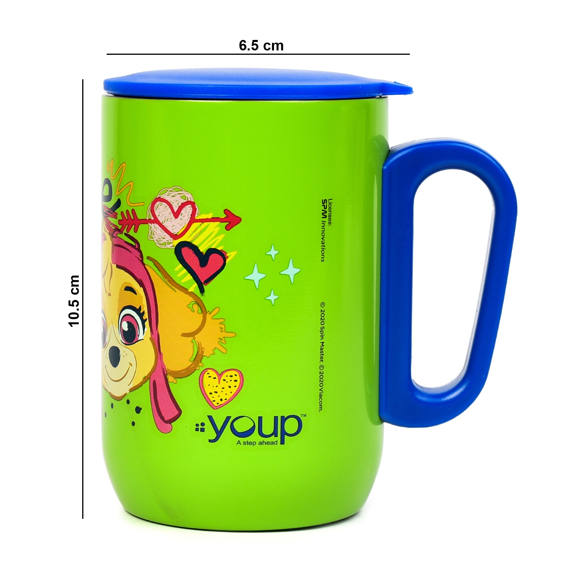 Stainless Steel Paw Patrol Love2Laugh Kids Insulated Mug With Cap - 320 Ml
