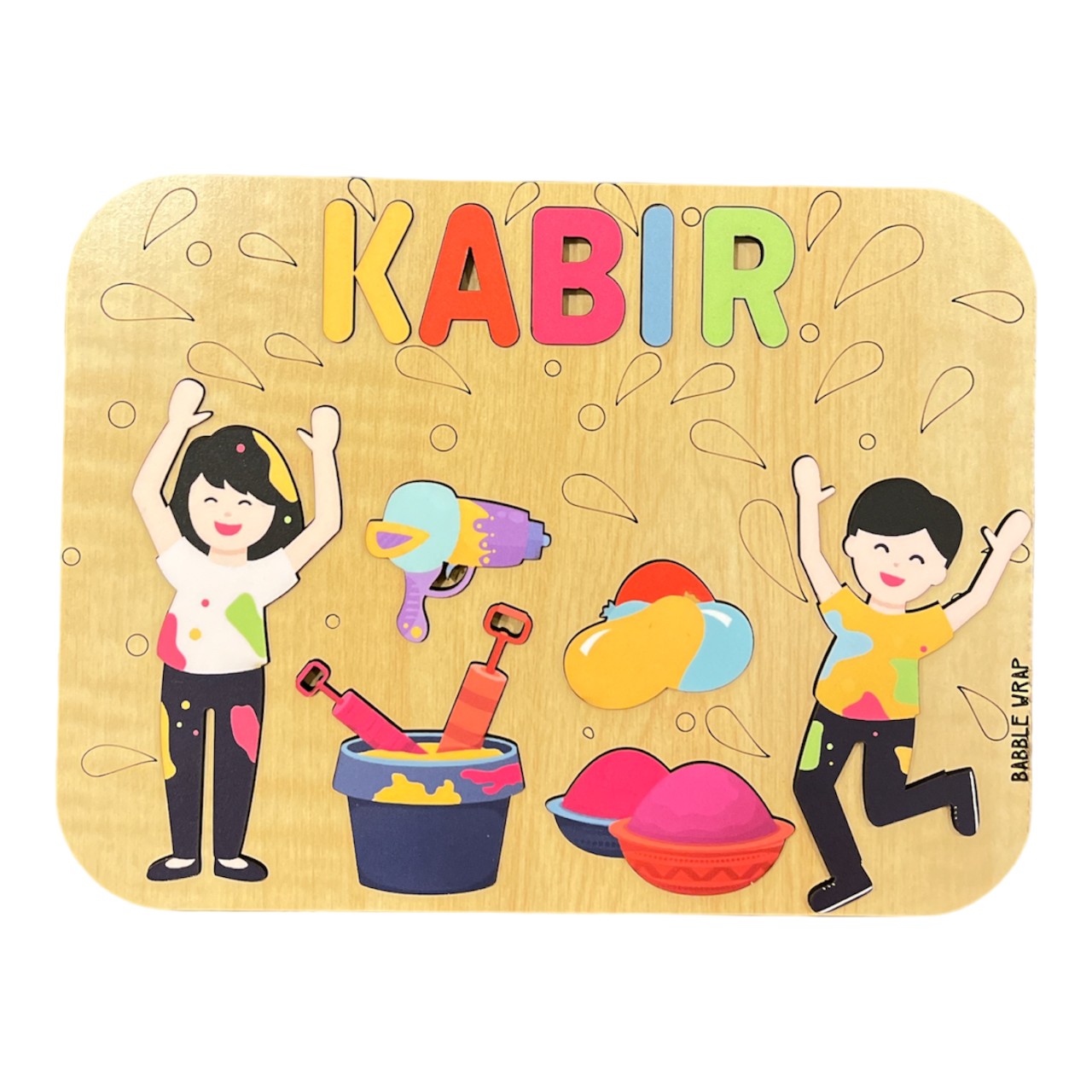 Holi Jumbo Hamper (DIY, Puzzle, Paints, Potli, Pichkari, Organic Colours)