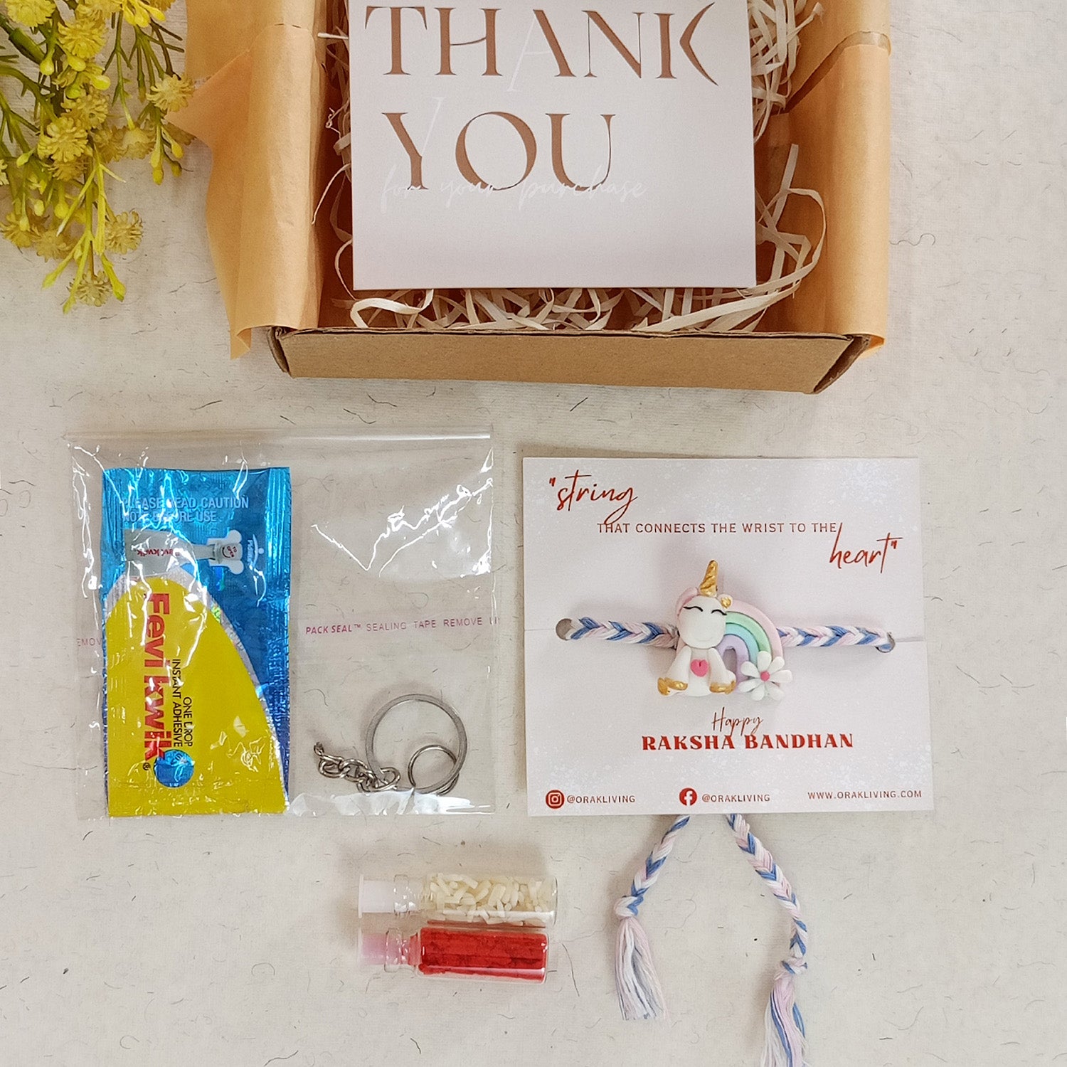 Unicorn Rakhi - Converts To Key Charm