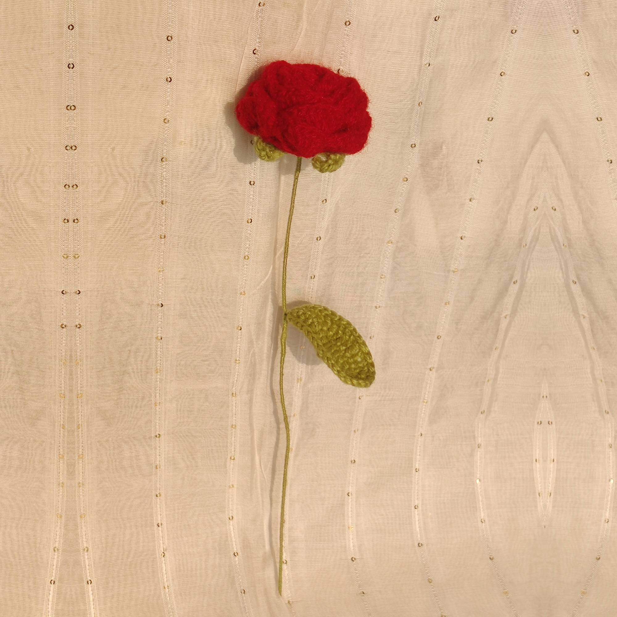 Rose Crochet Flower