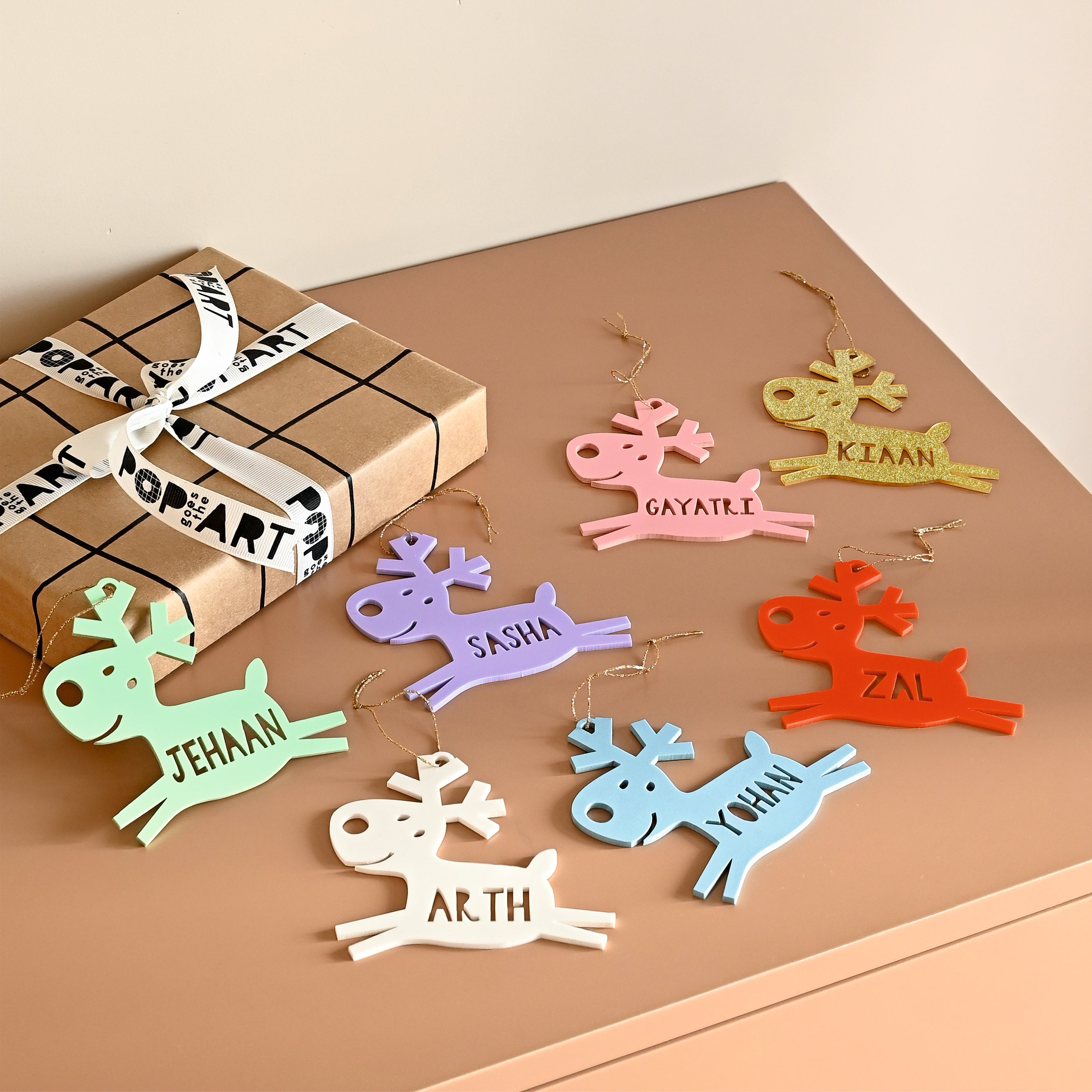 Xmas Shape Ornament - Reindeer