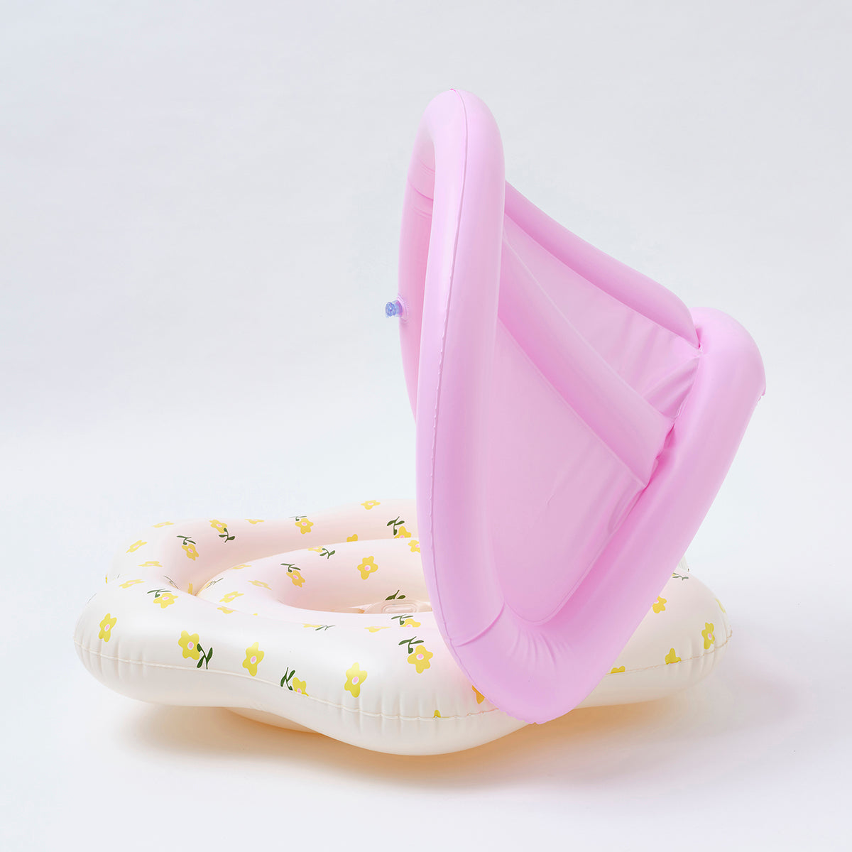 Lilac color inflatable Baby Float with canopy Mima the Fairy Lemon