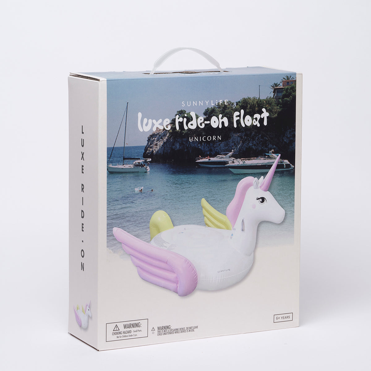 Luxe Ride-On Float Unicorn Pastel - Totdot