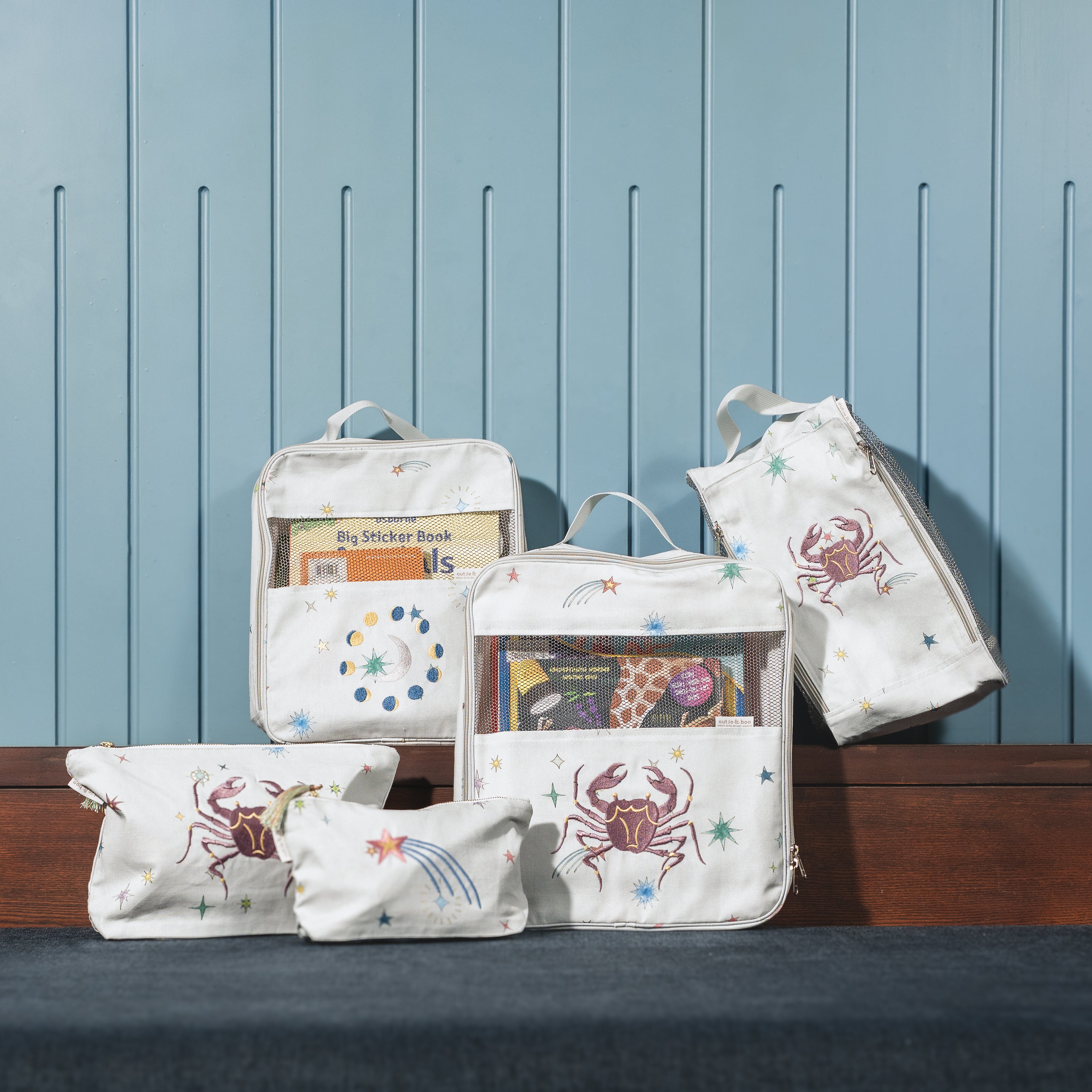 Star Chasers Organizer Bags - Set of 5