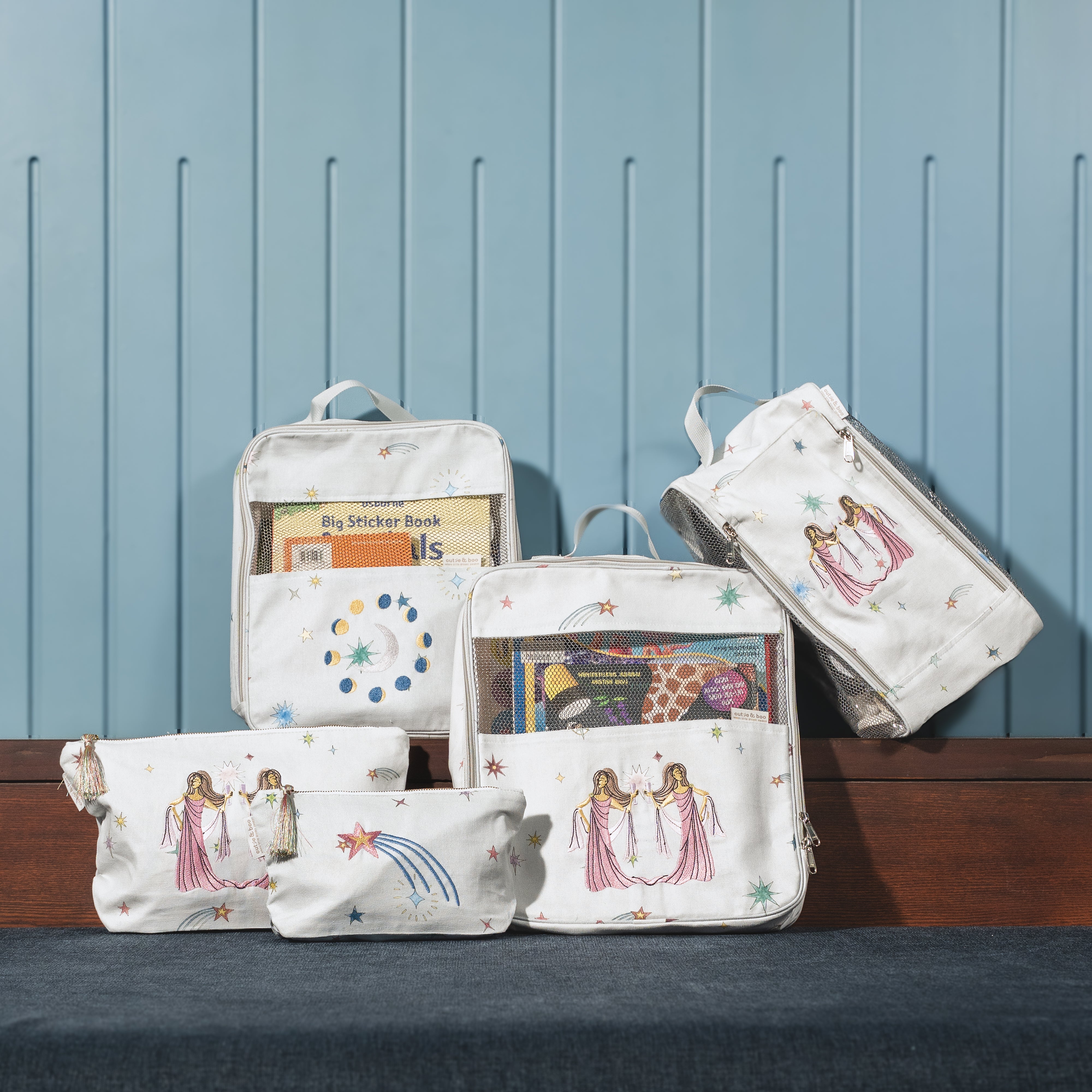 Star Chasers Organizer Bags - Set of 5