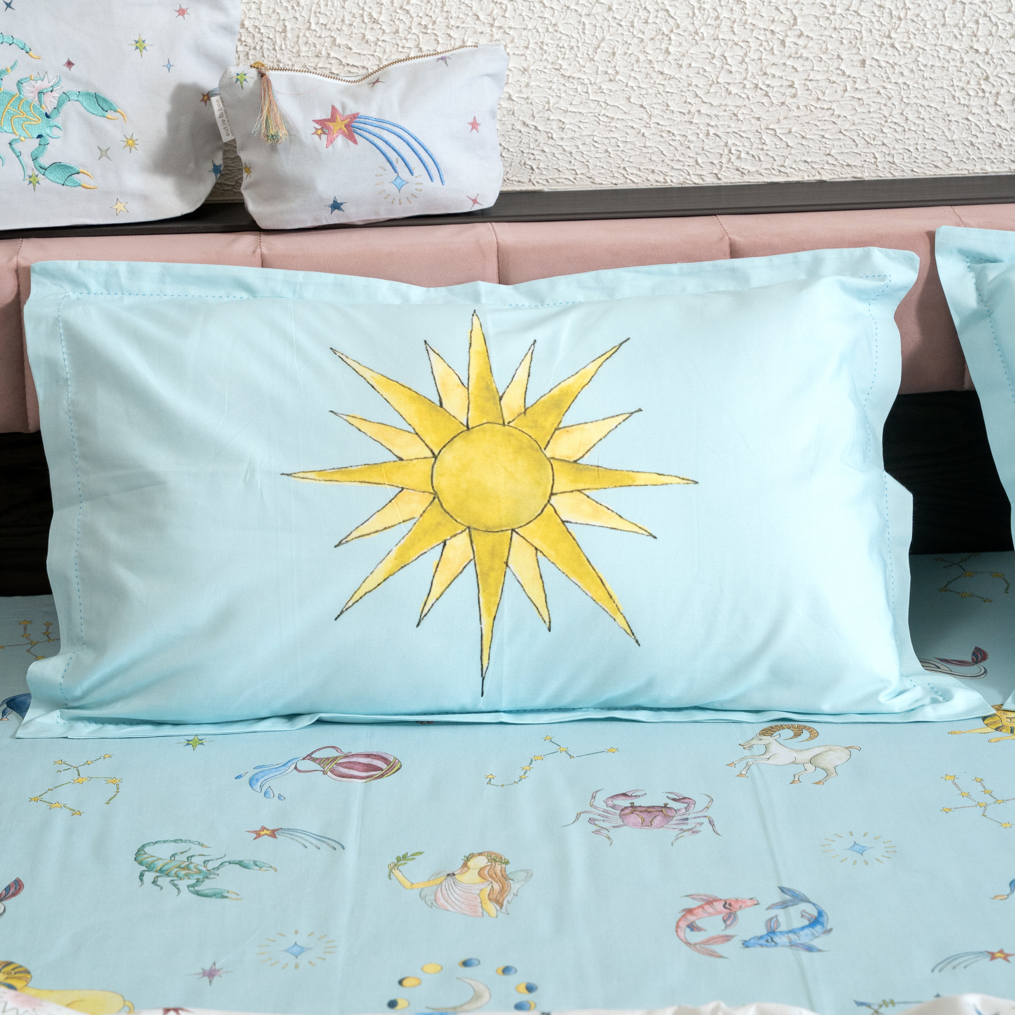 Star Chasers Pillow Cover