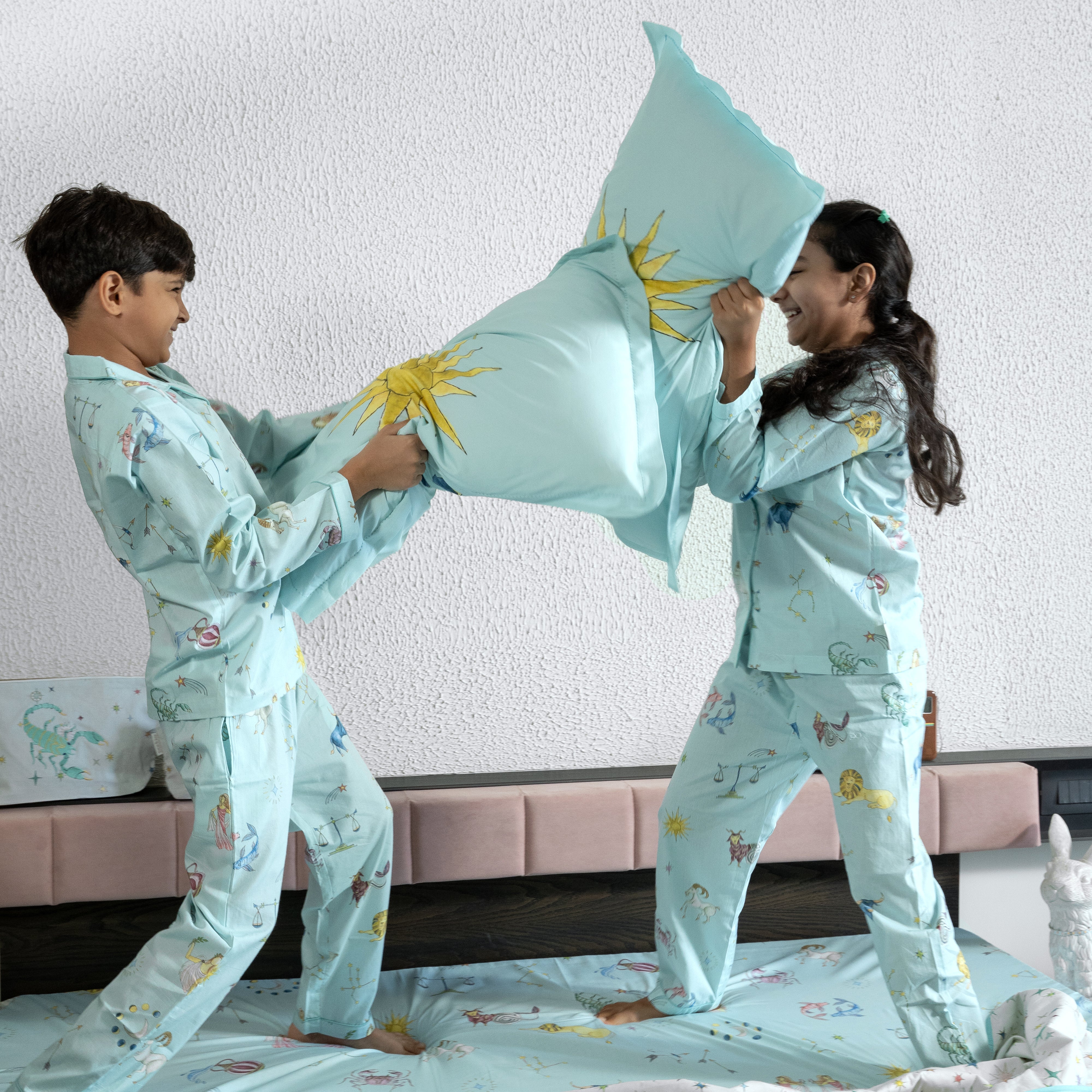 Star Chasers Pillow Cover