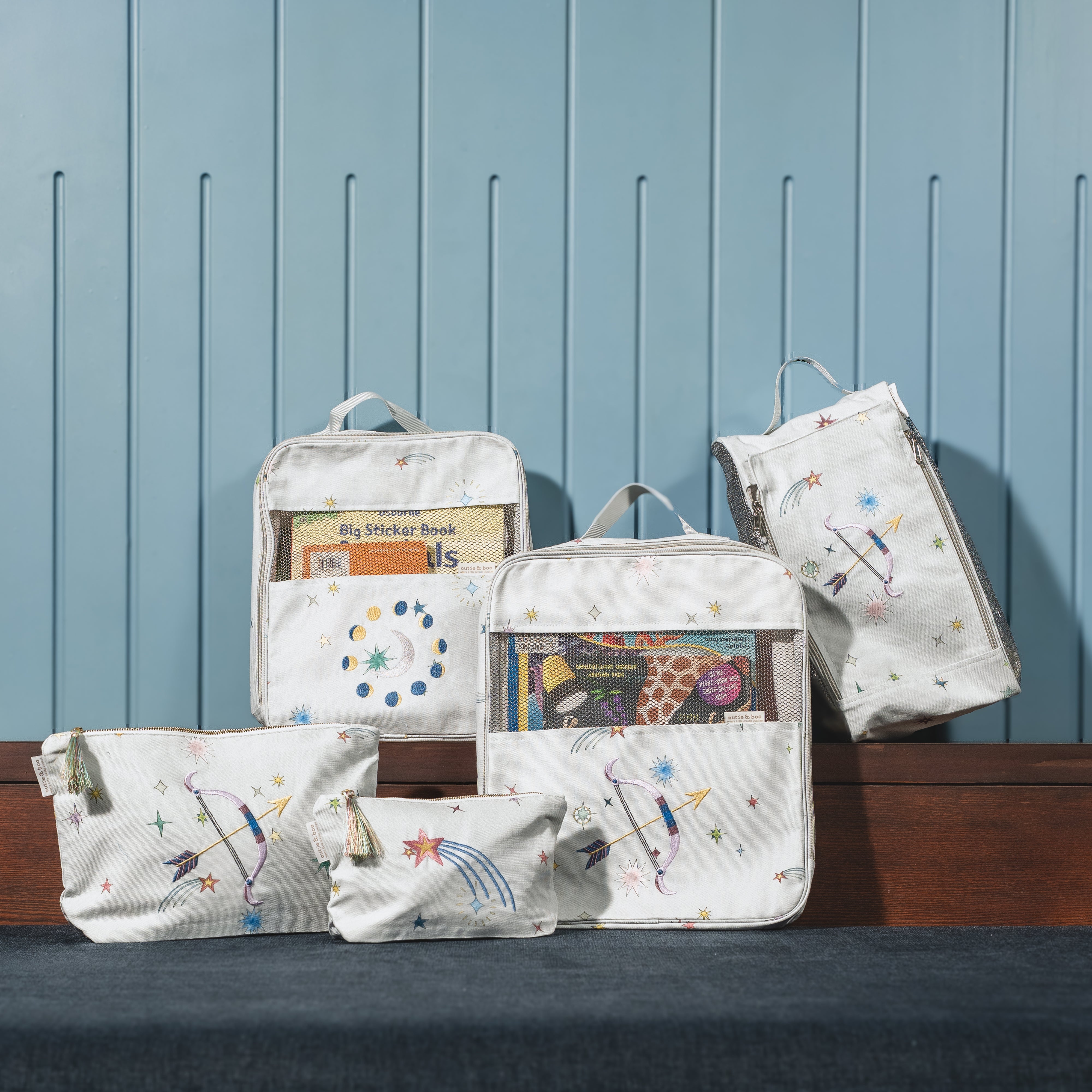 Star Chasers Organizer Bags - Set of 5