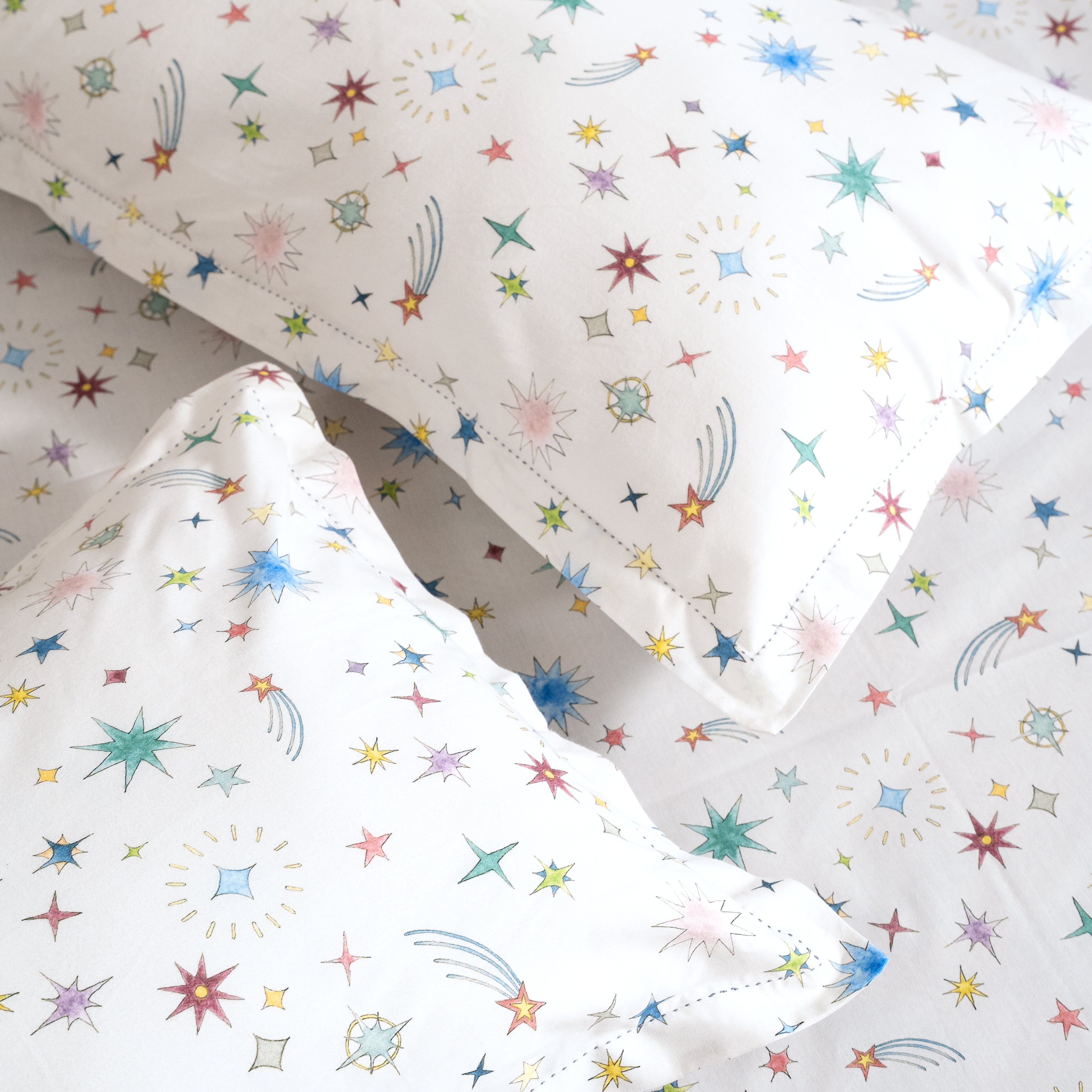 Starlight Wanderers Bed Sheet