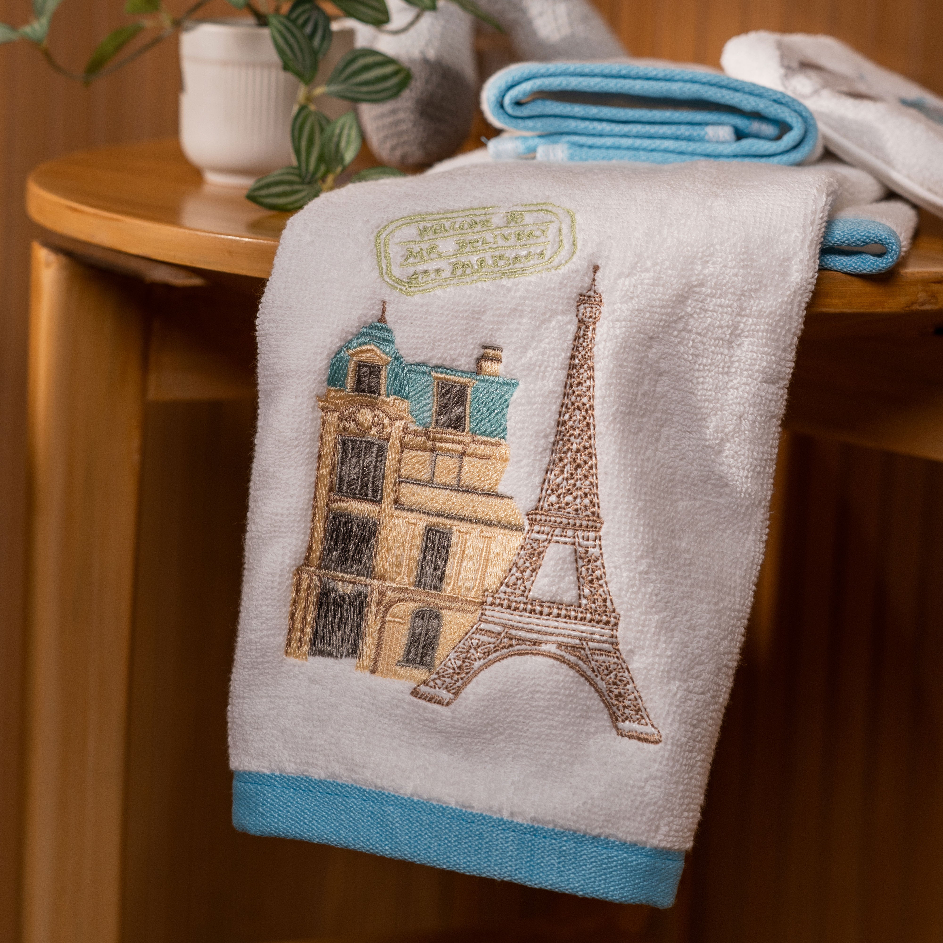Passport To Wonderland Hand & Face Towels - Set of 3