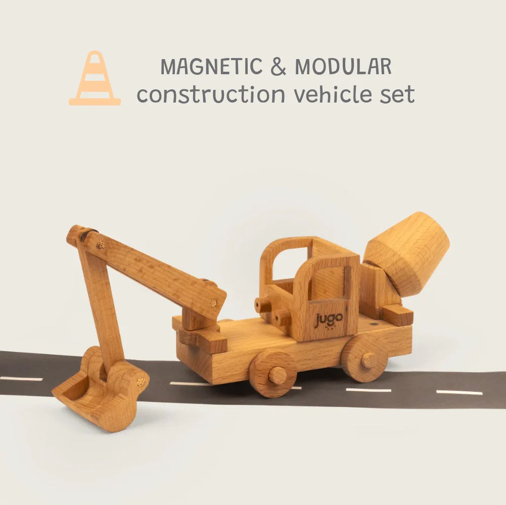 Build-It Construction Vehicles - Set of 12