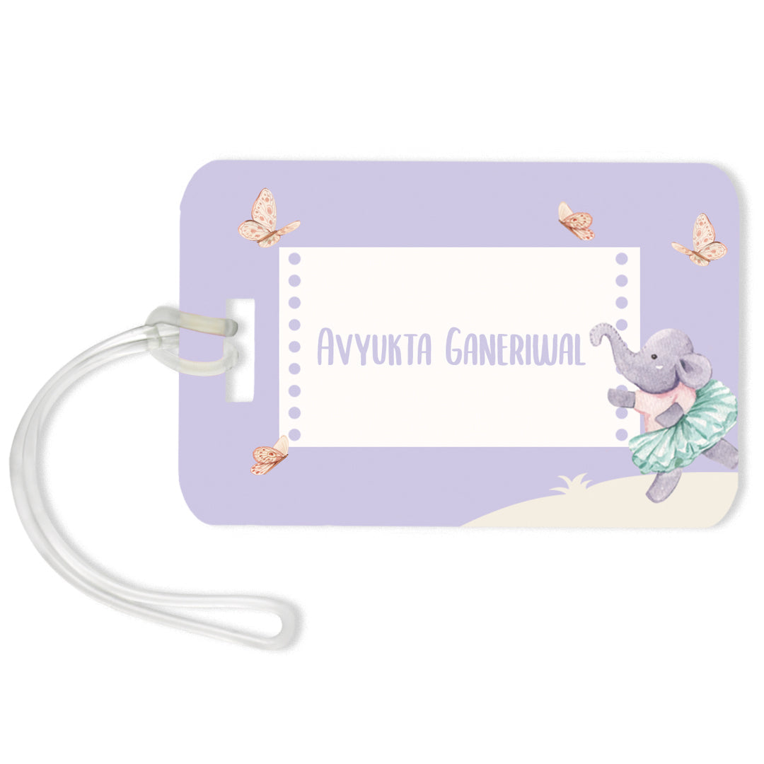 Shake it like Elie Luggage Tag