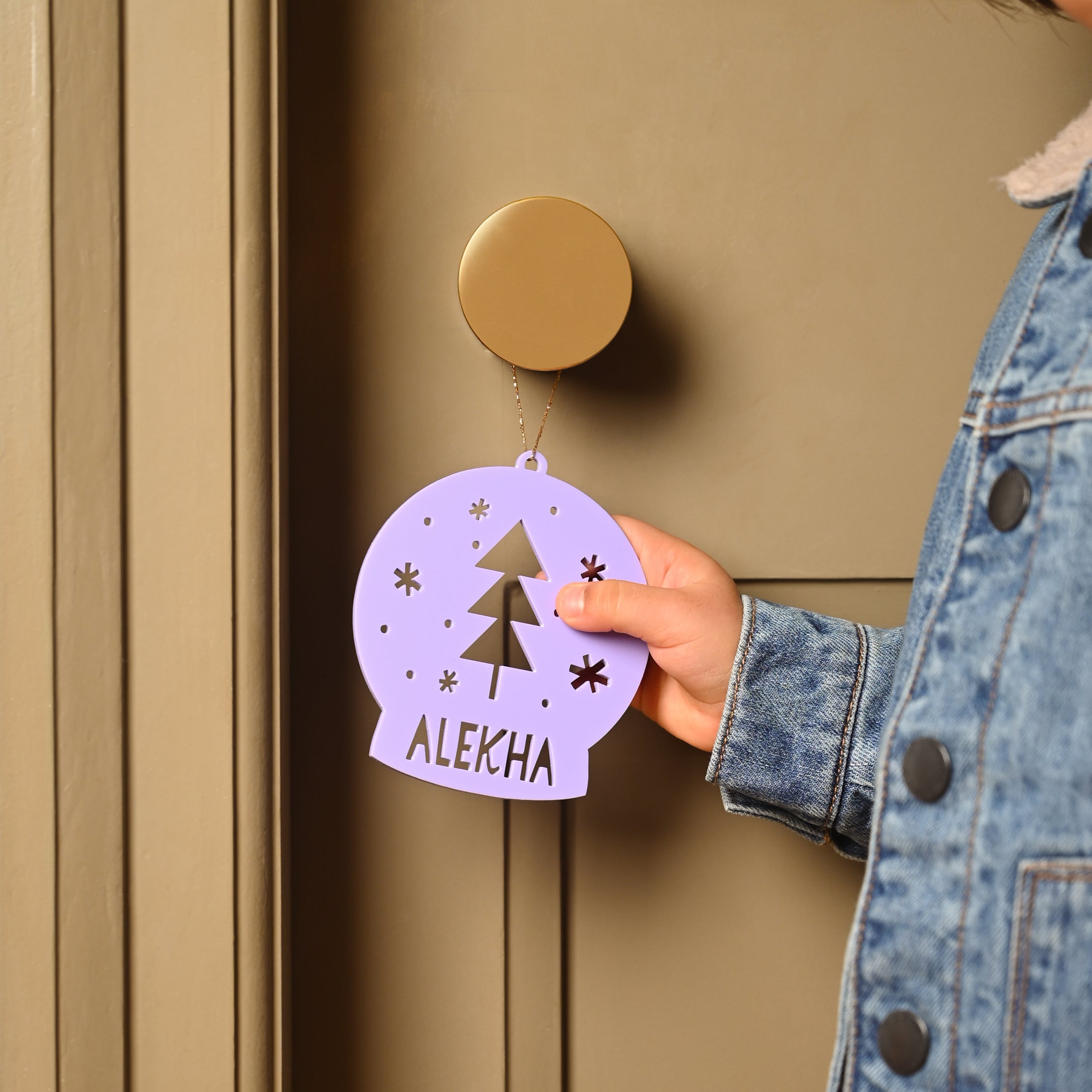 Xmas Shape Ornament - Snowglobe