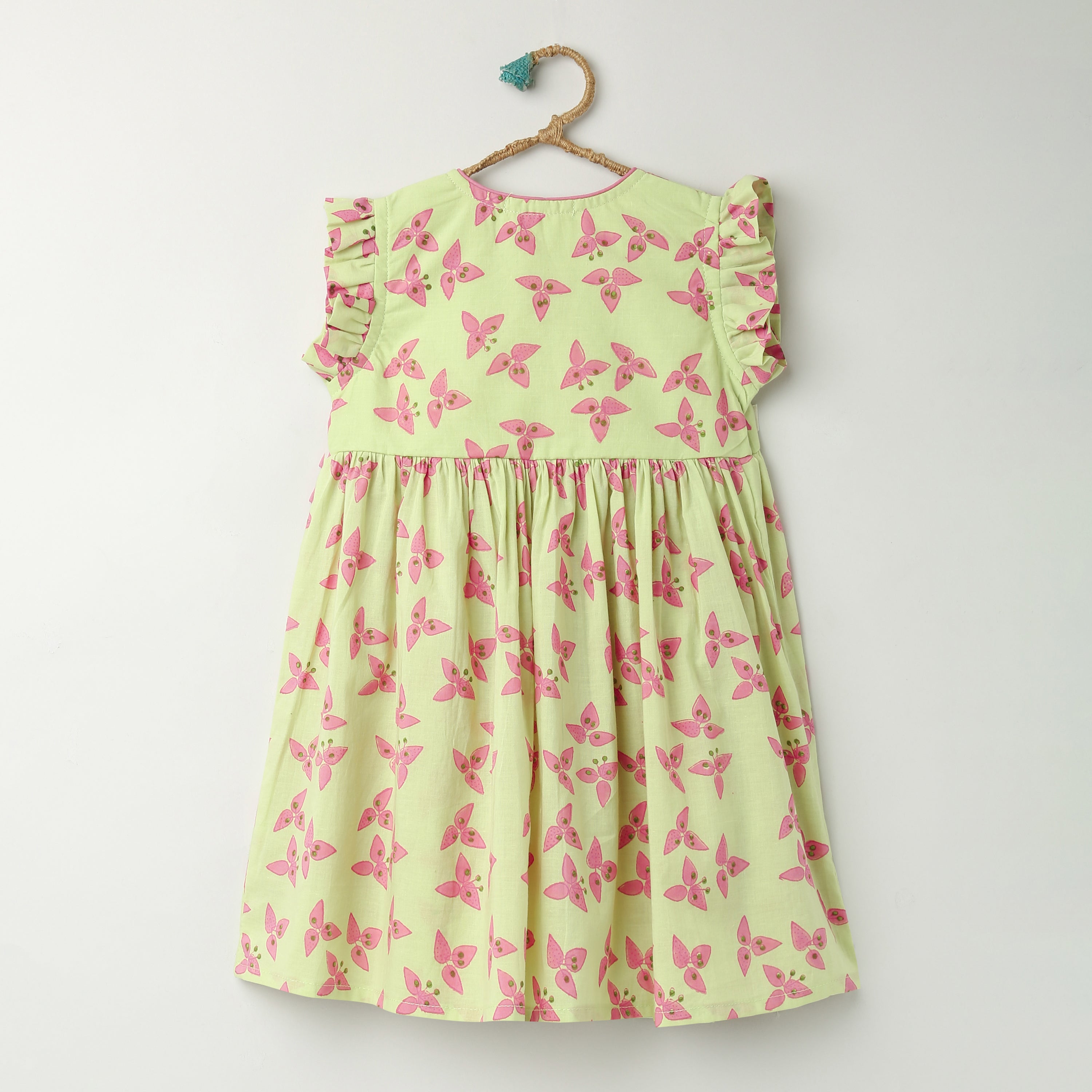 A Cluster of Bougainvillea - Angrakha Dress