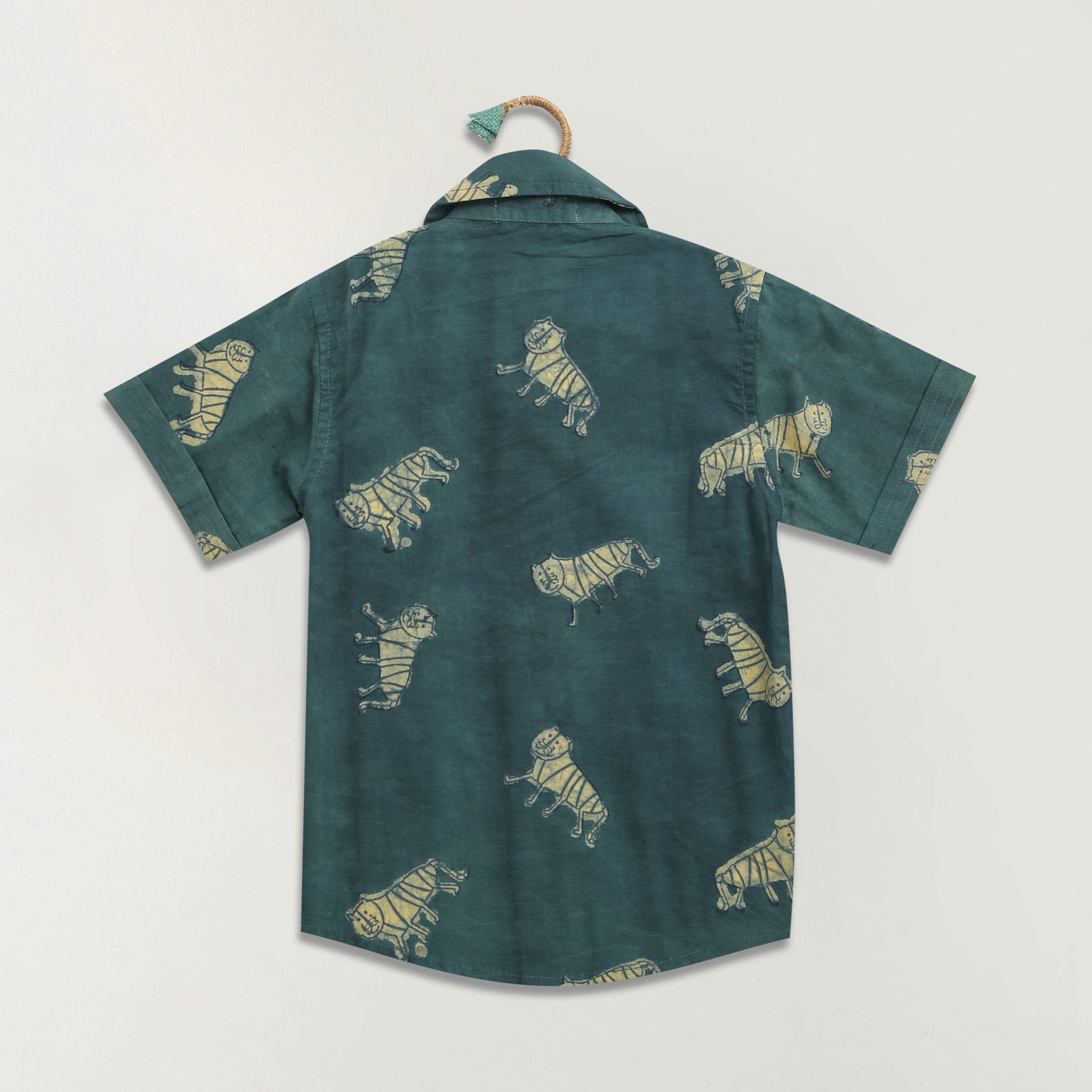 An Ambush of Tigers Naturally Dyed Shirt