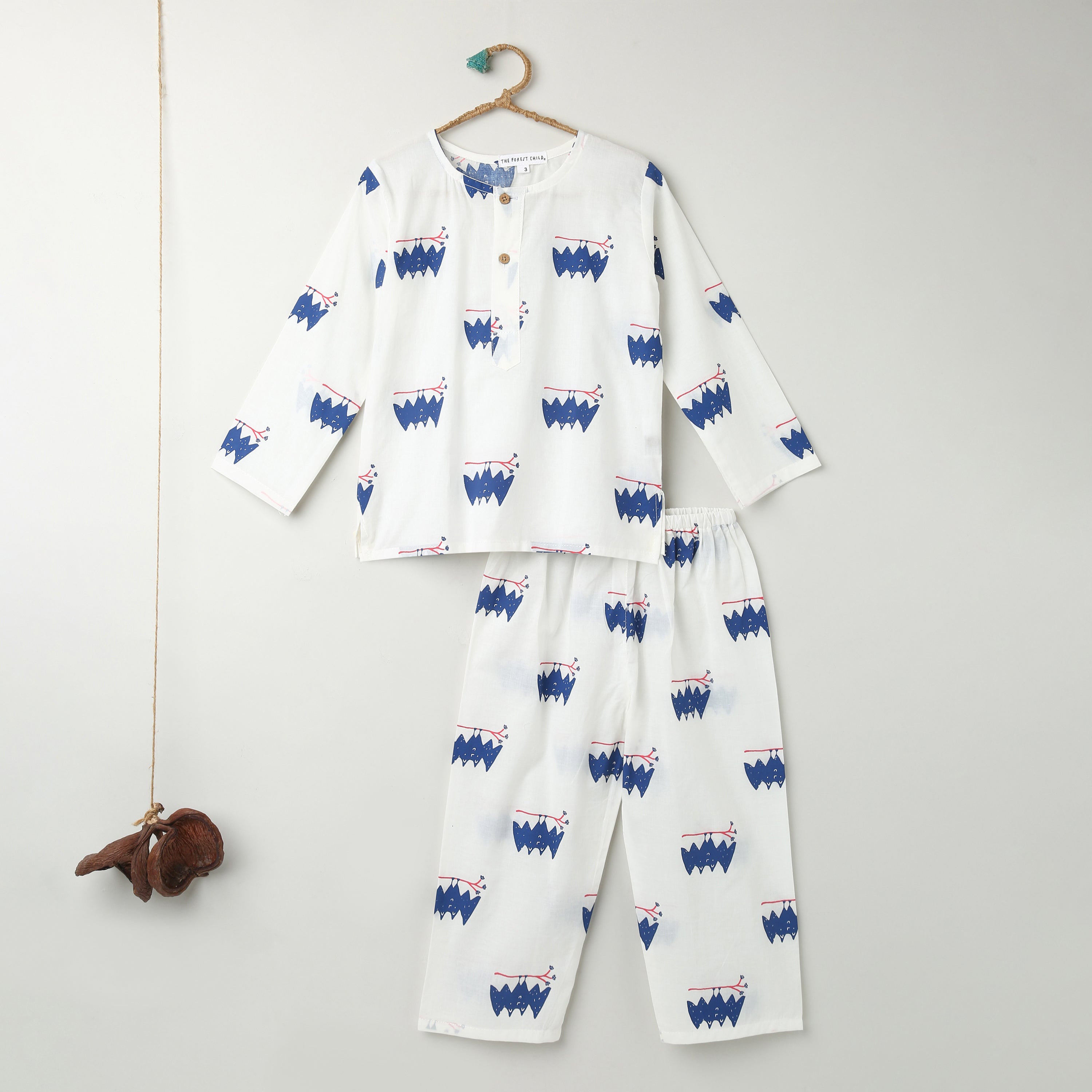 A Colony of Bats' Kurta Pyjama Set