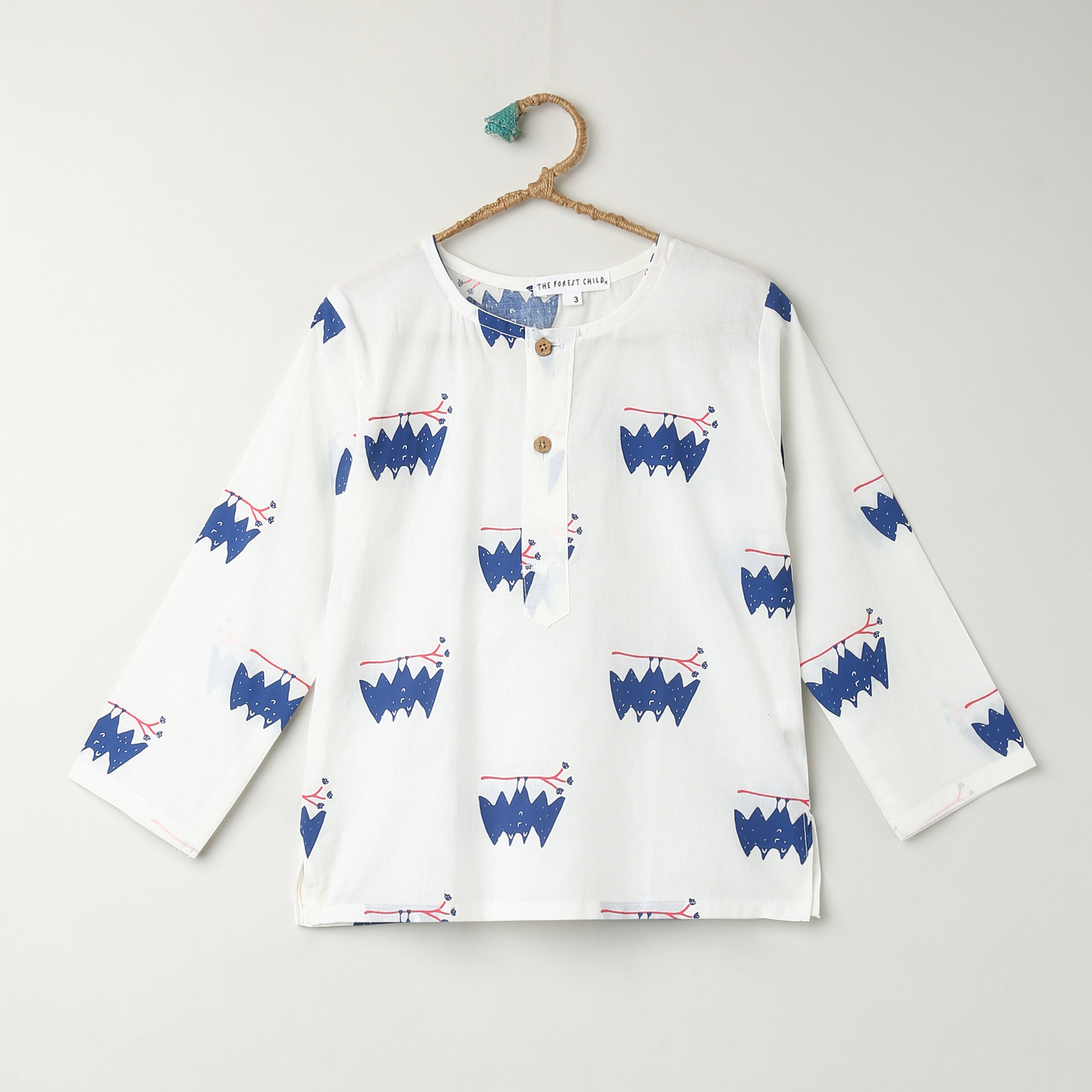 A Colony of Bats' Kurta Pyjama Set