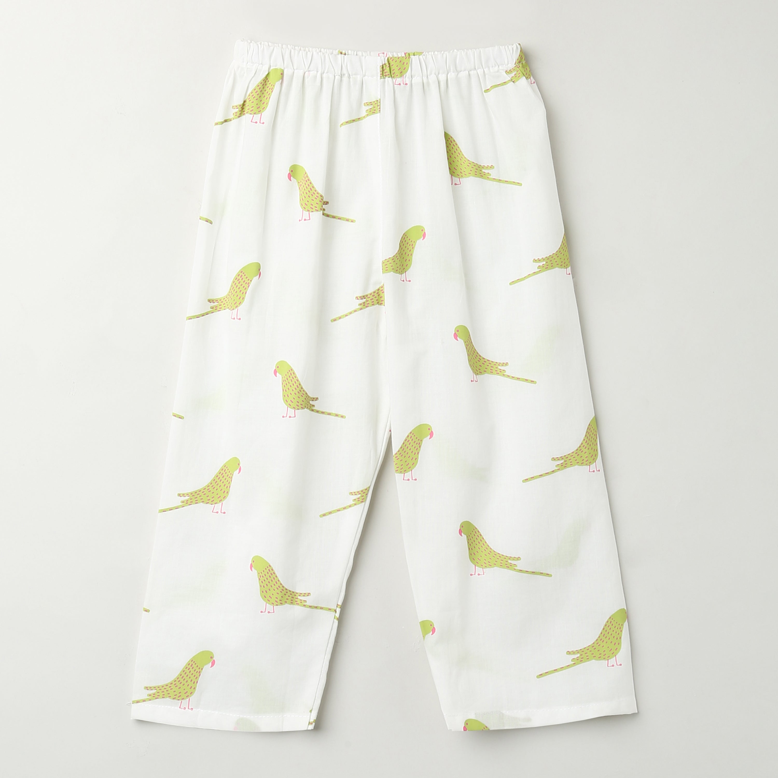A Chatter of Parakeets' Kurta Pyjama Set