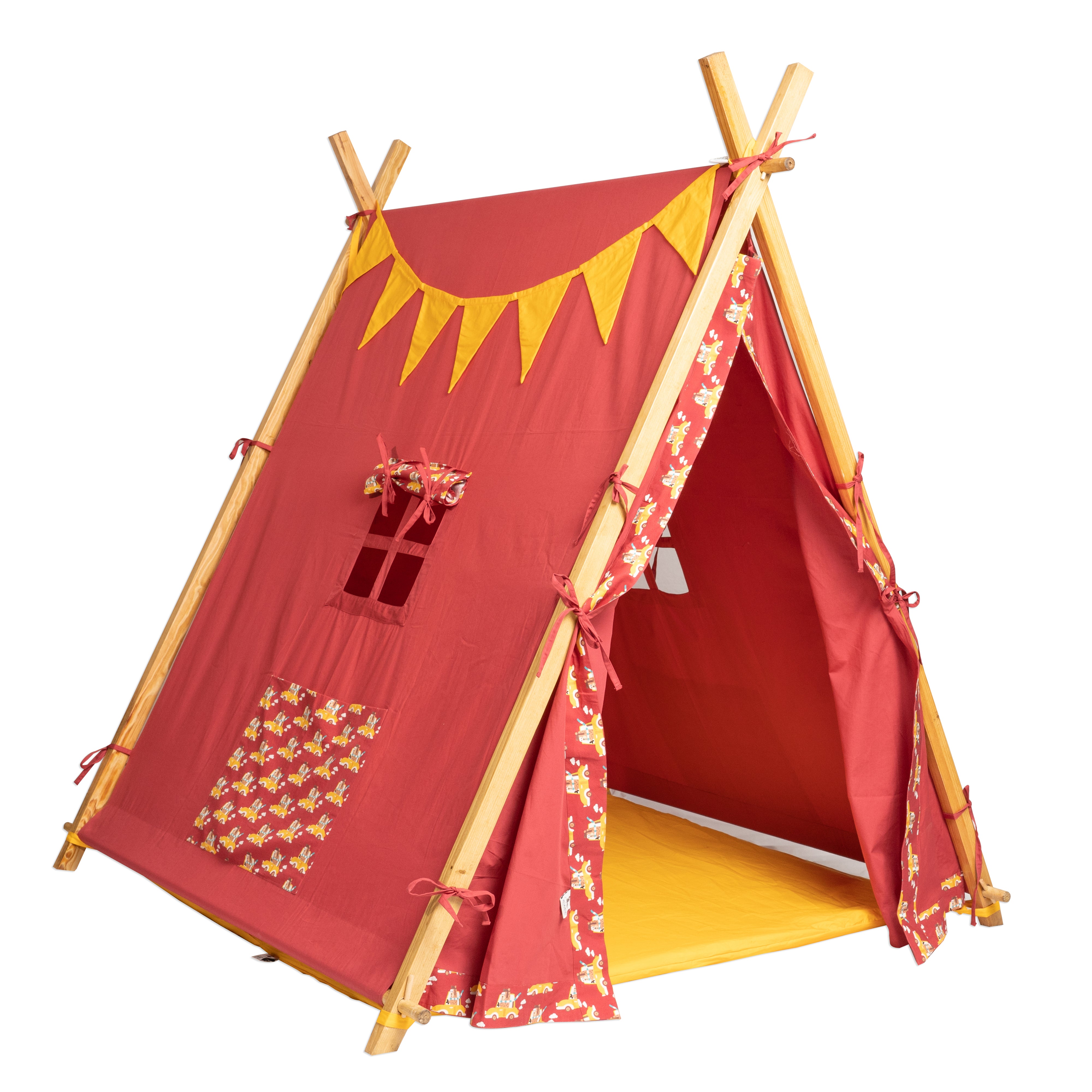 Play Tent - Bear Drive - Red