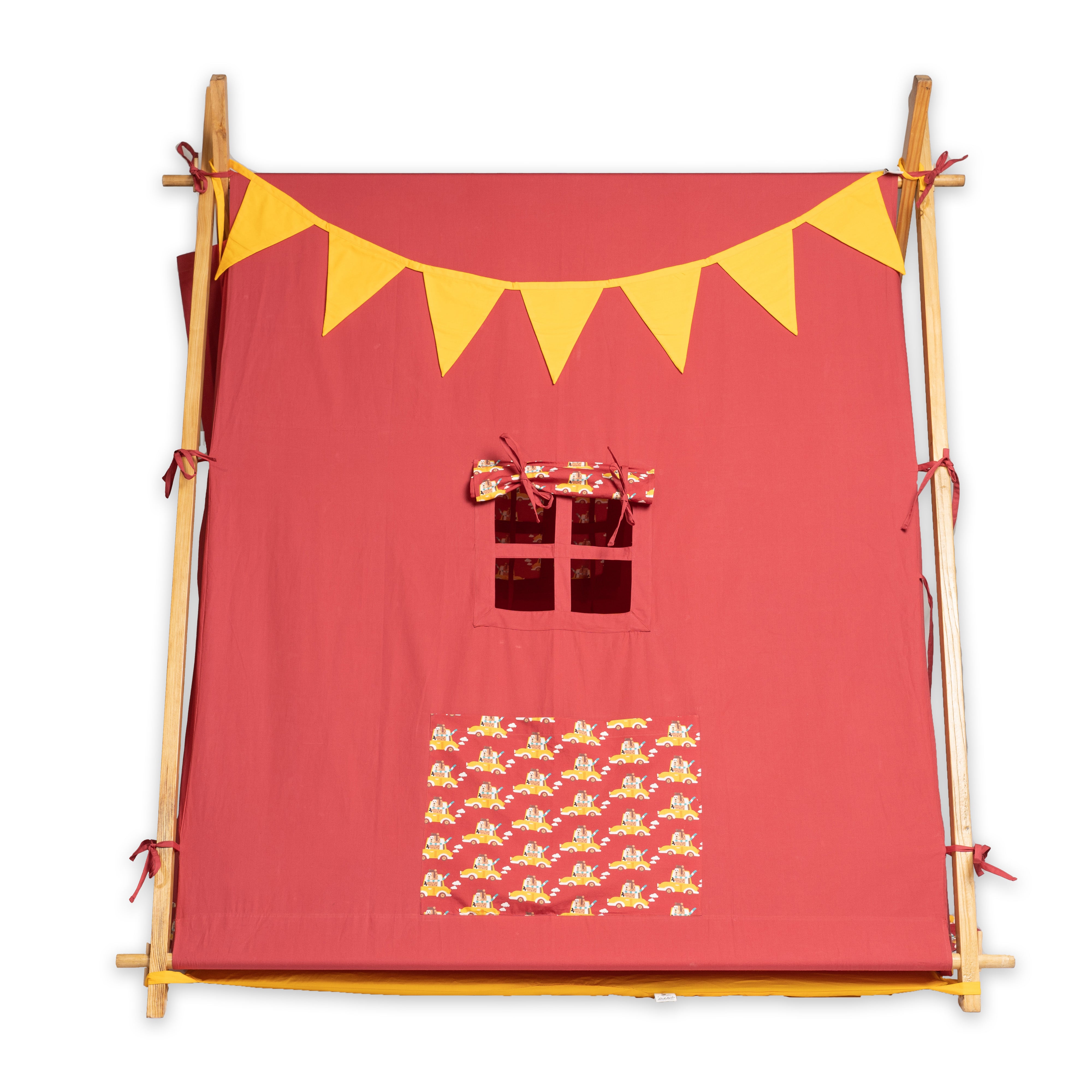 Play Tent - Bear Drive - Red