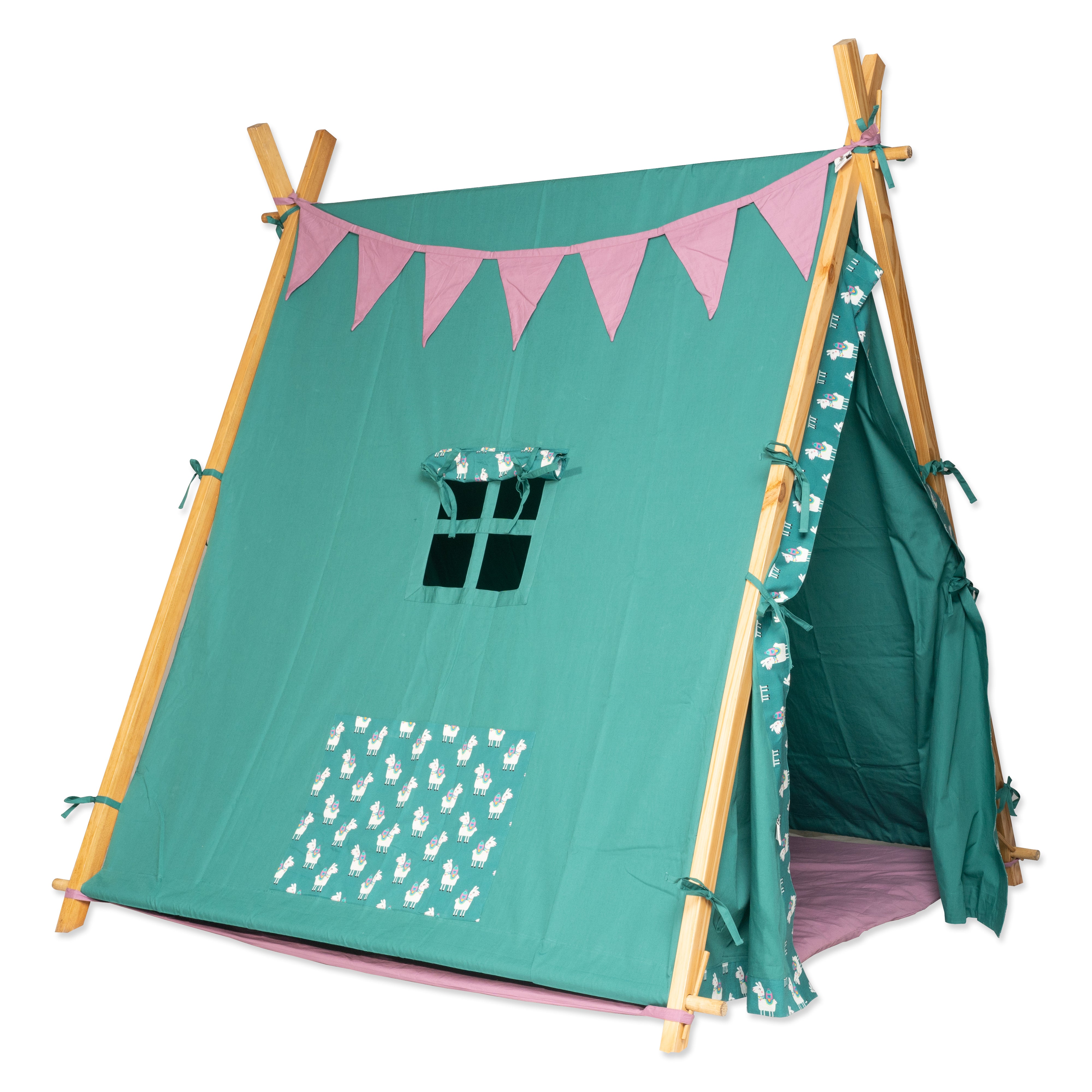 Play Tent - Lazy Lama - Green