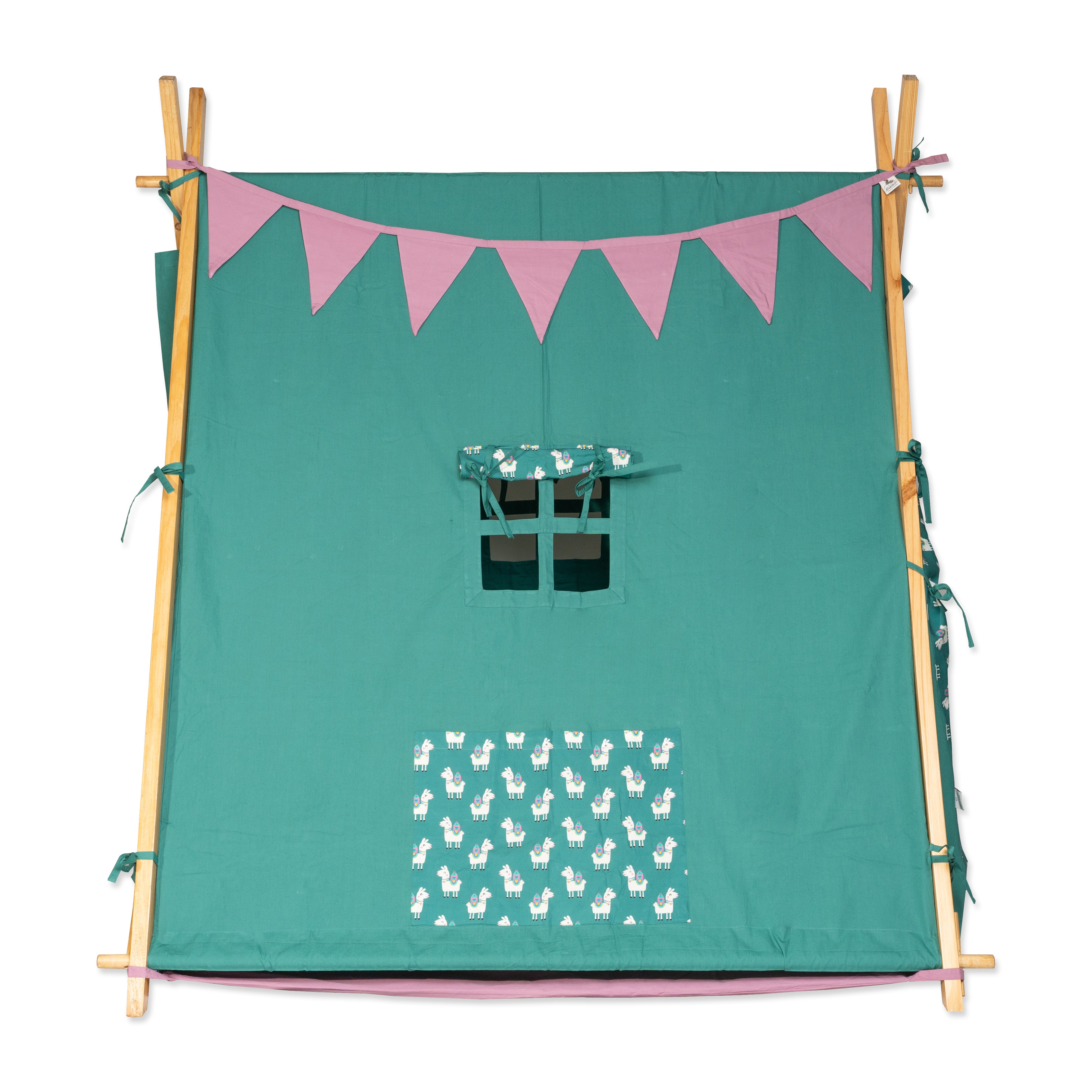 Play Tent - Lazy Lama - Green