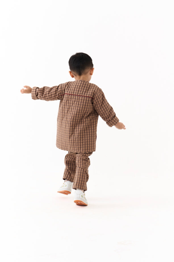 QUILTED JACKET CO-ORD - SET OF 3