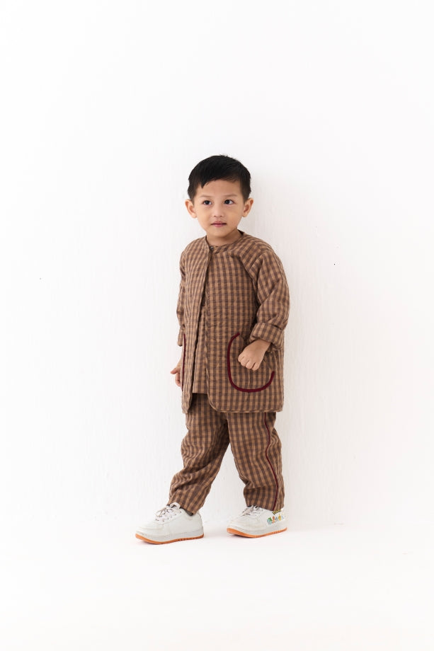 QUILTED JACKET CO-ORD - SET OF 3