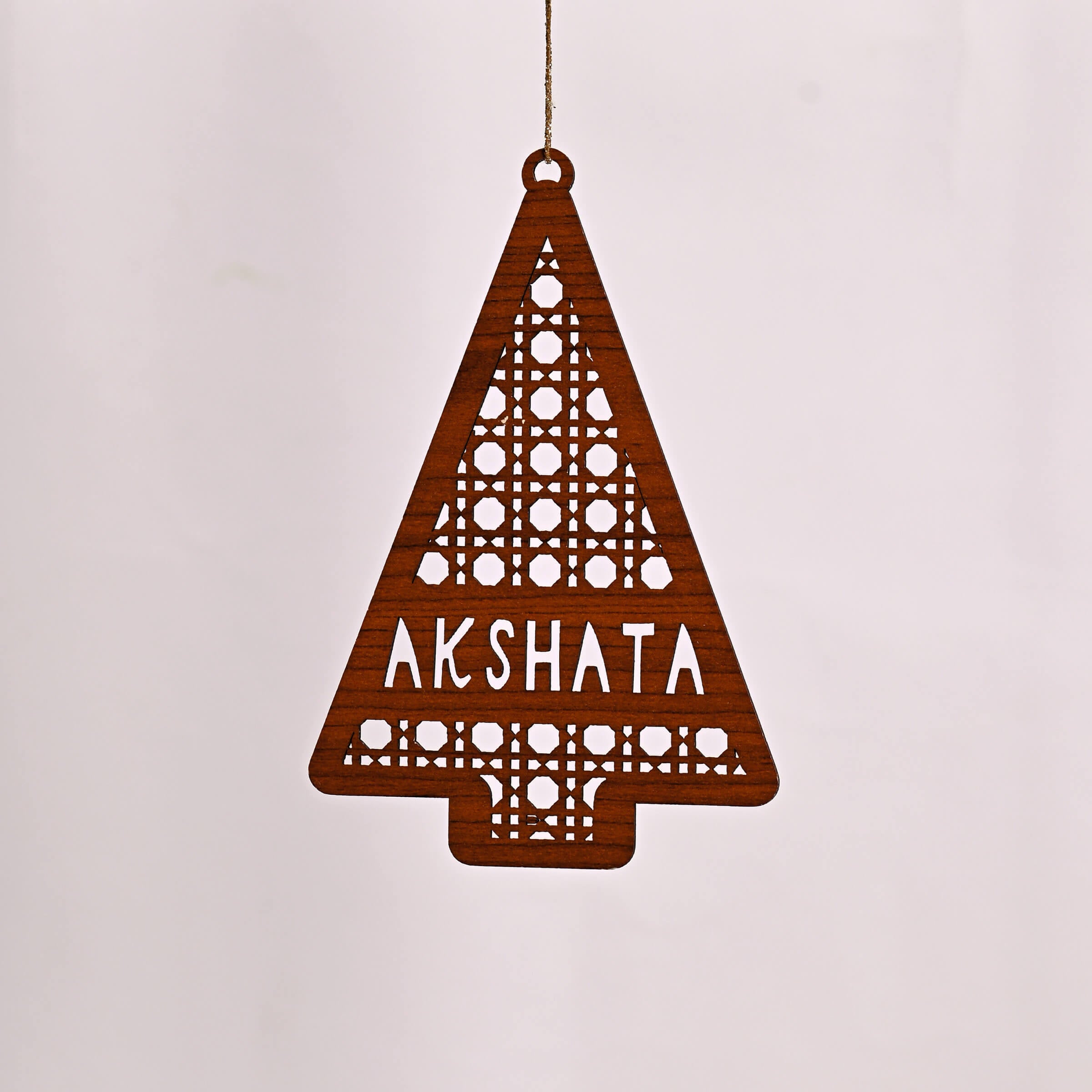 Rattan Ornament - Tree